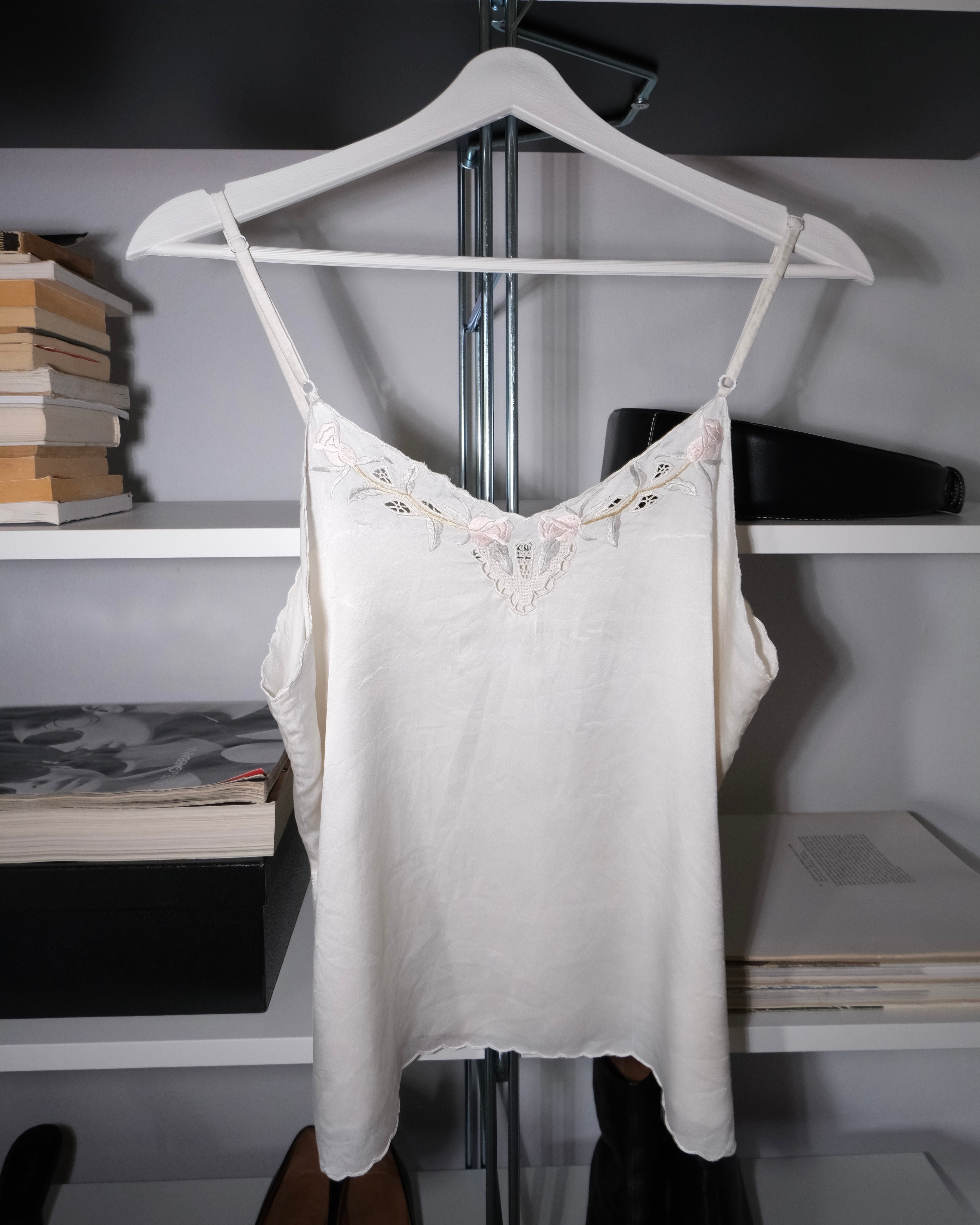 Silk Blouse with Straps