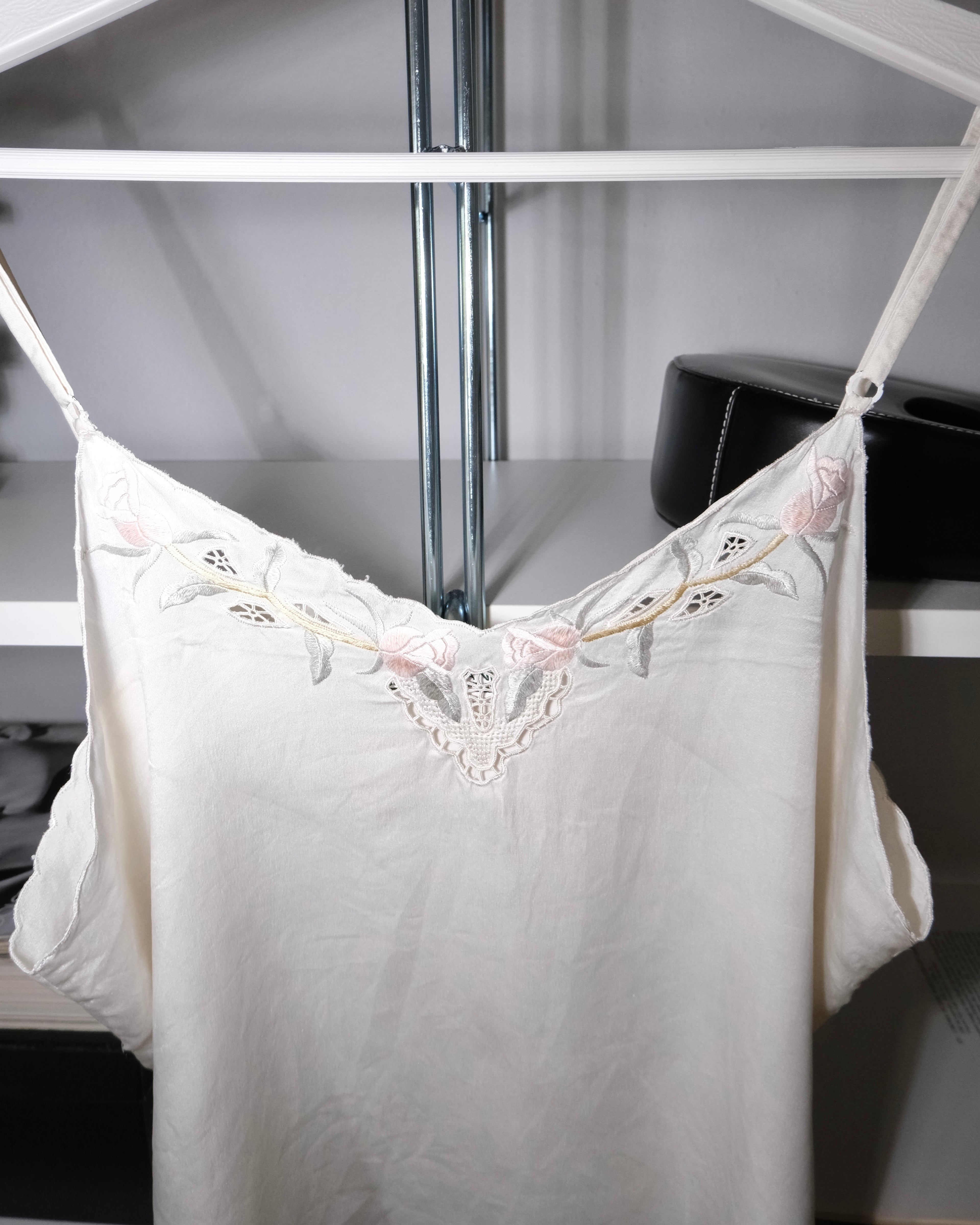 Silk Blouse with Straps