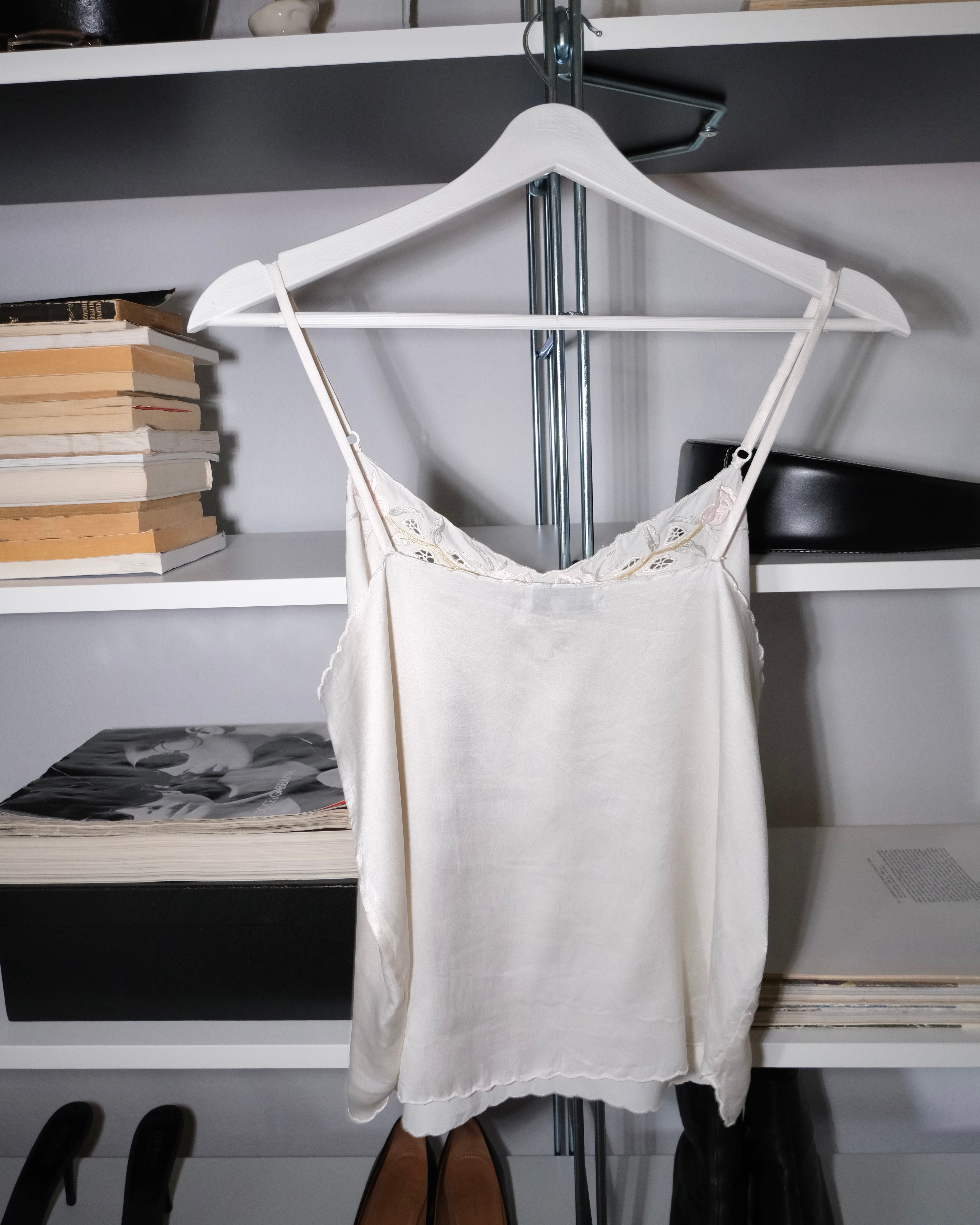 Silk Blouse with Straps