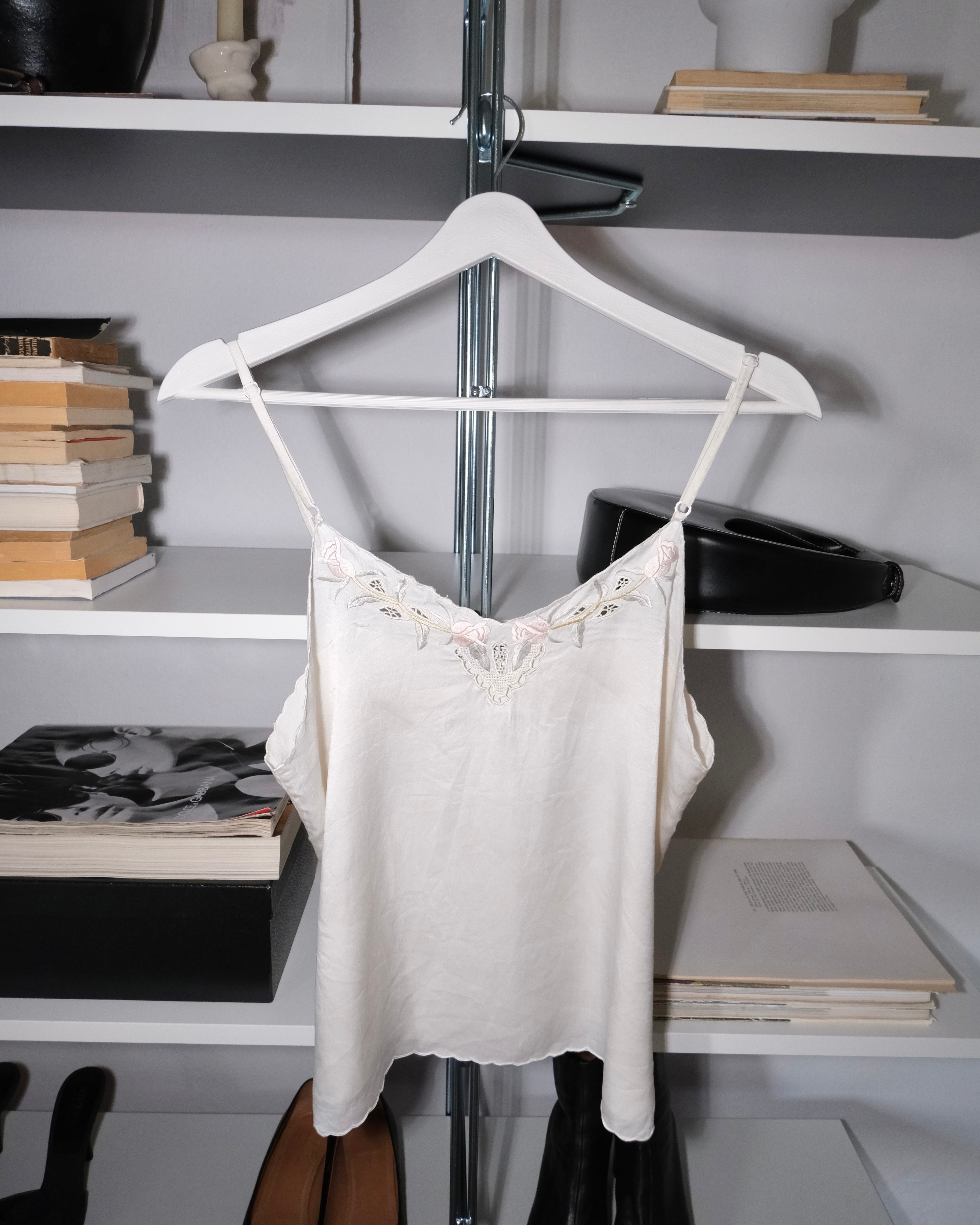 Silk Blouse with Straps