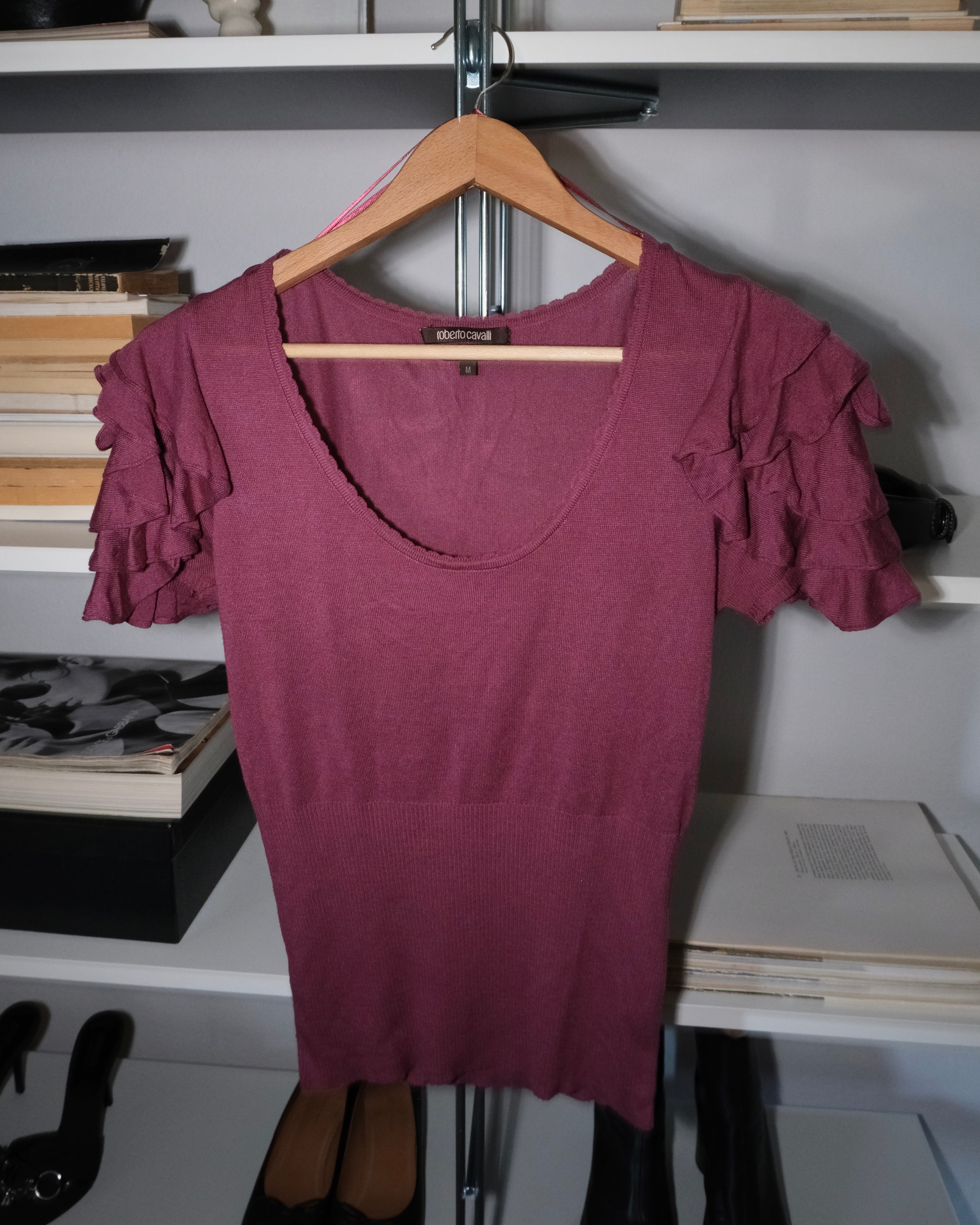 Roberto Cavalli Knit Blouse