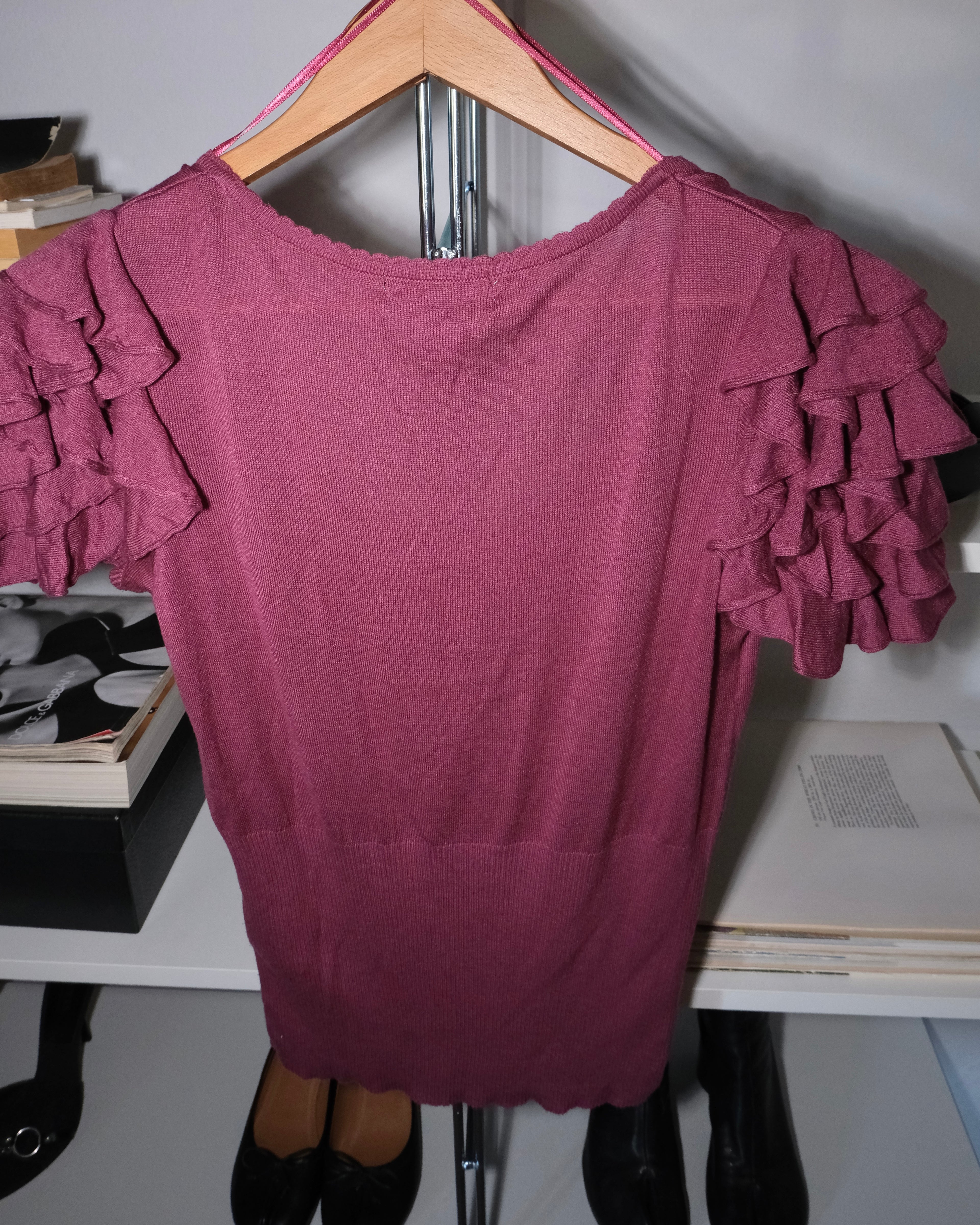 Roberto Cavalli Knit Blouse