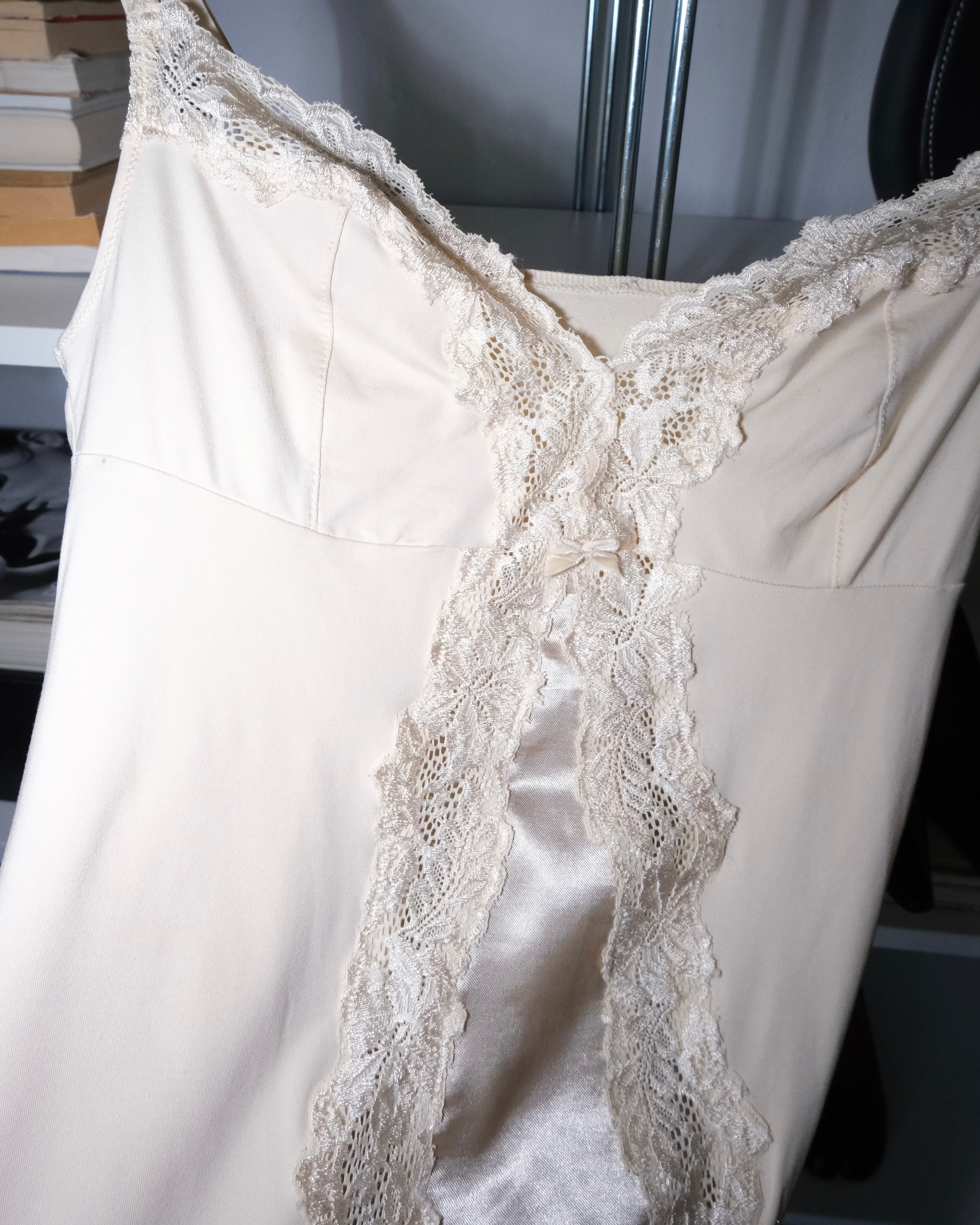 Cream Strappy Top
