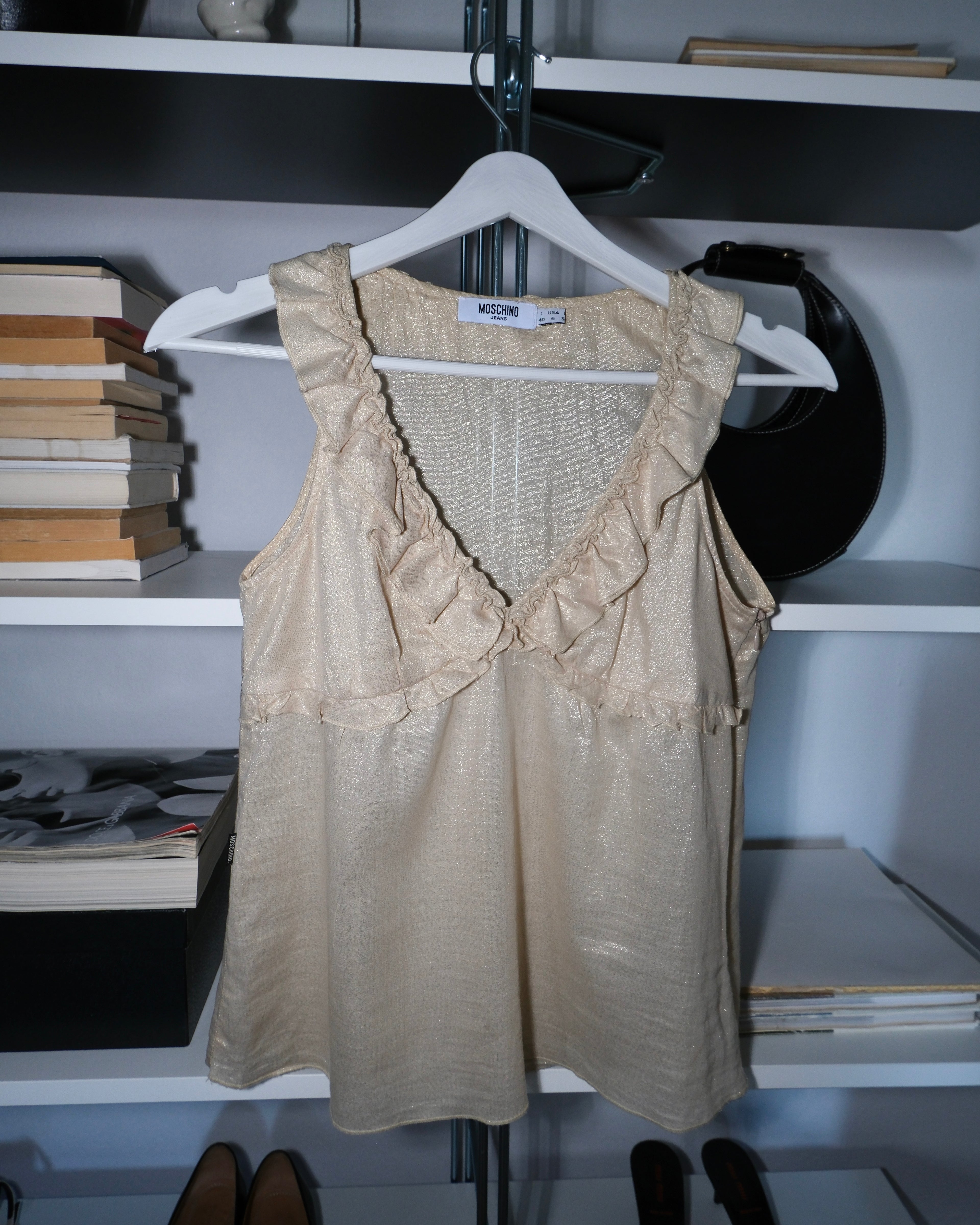 Moschino Cream Blouse