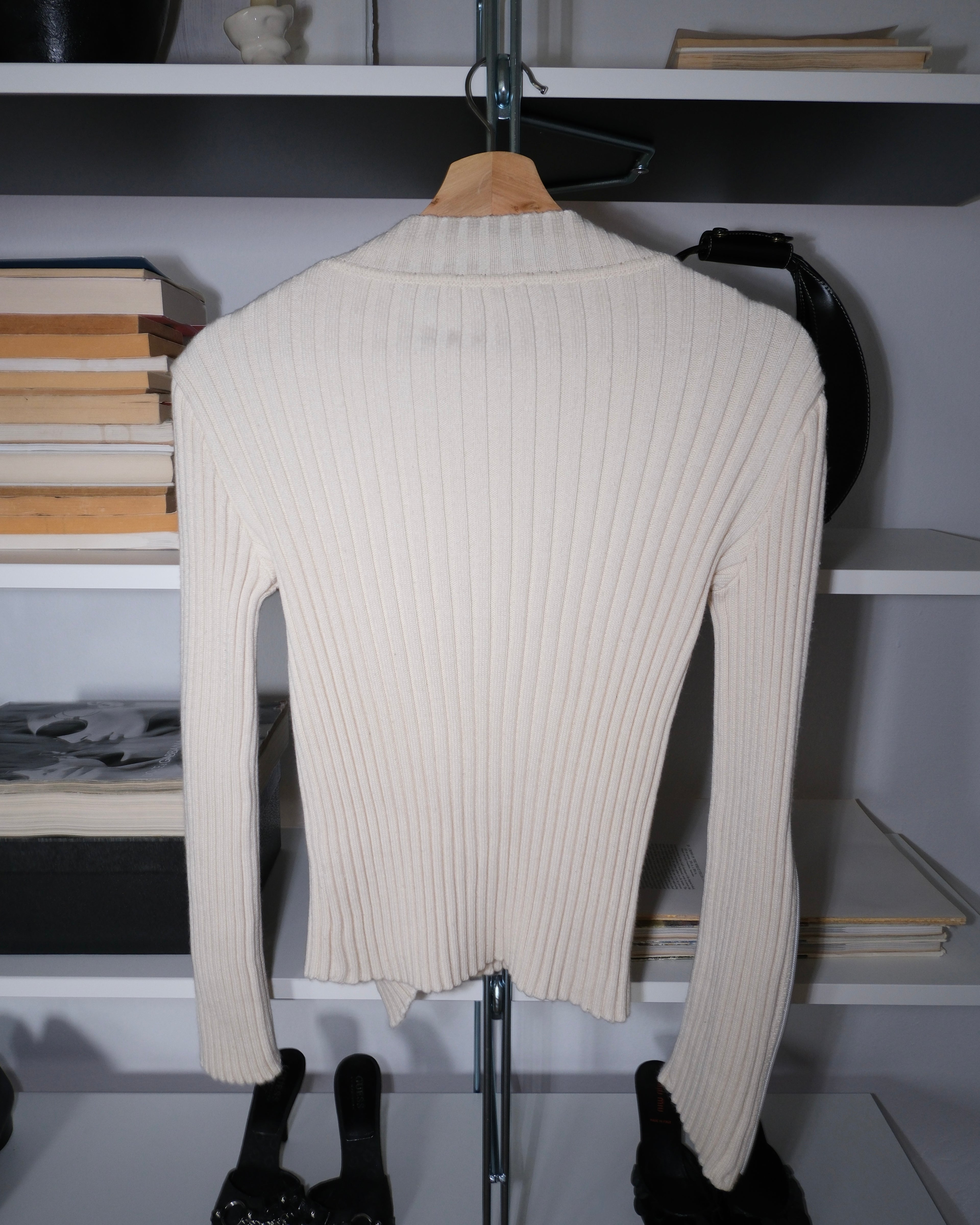 Zippered Cardigan