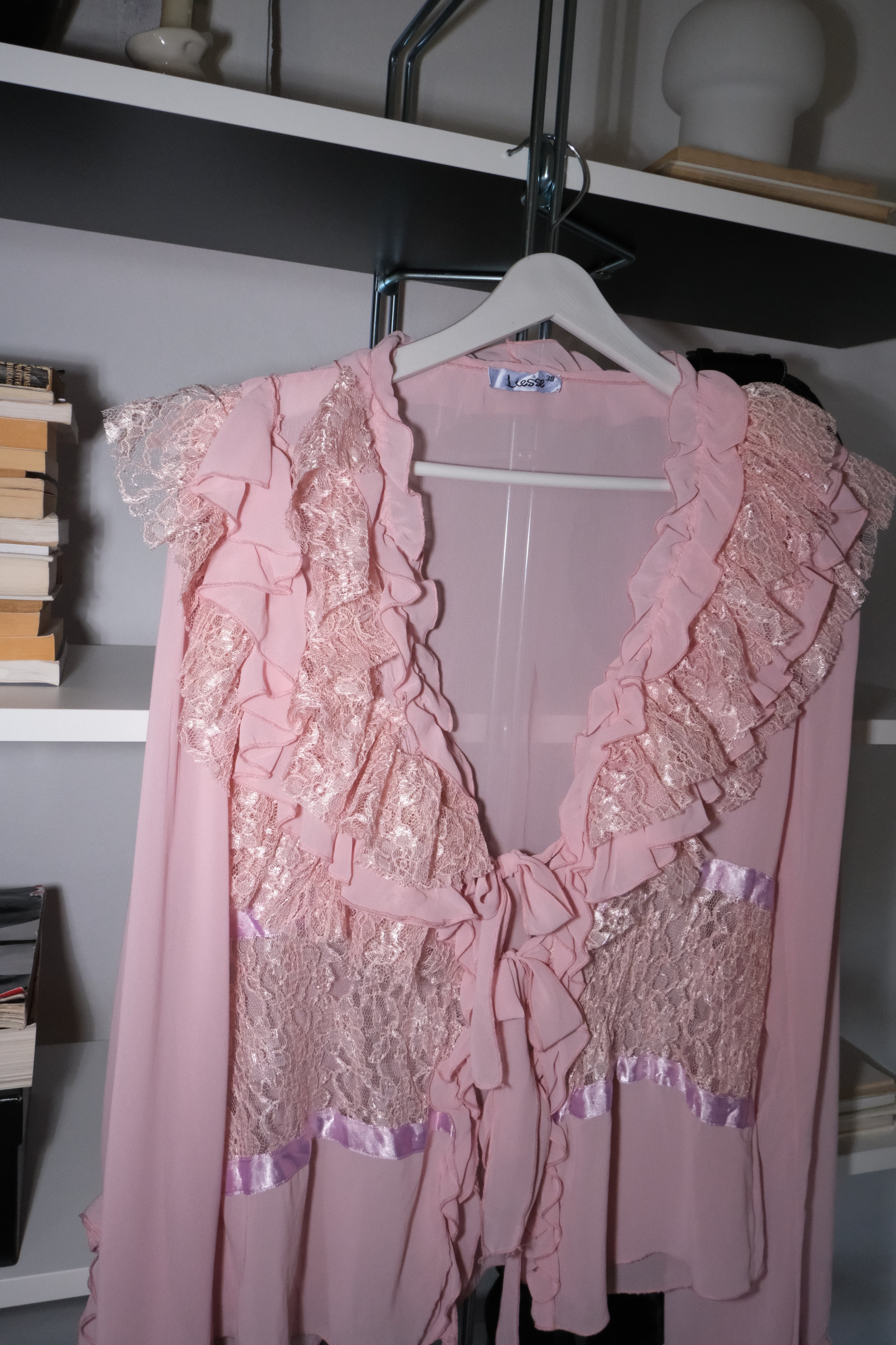Tied Pink Shirt