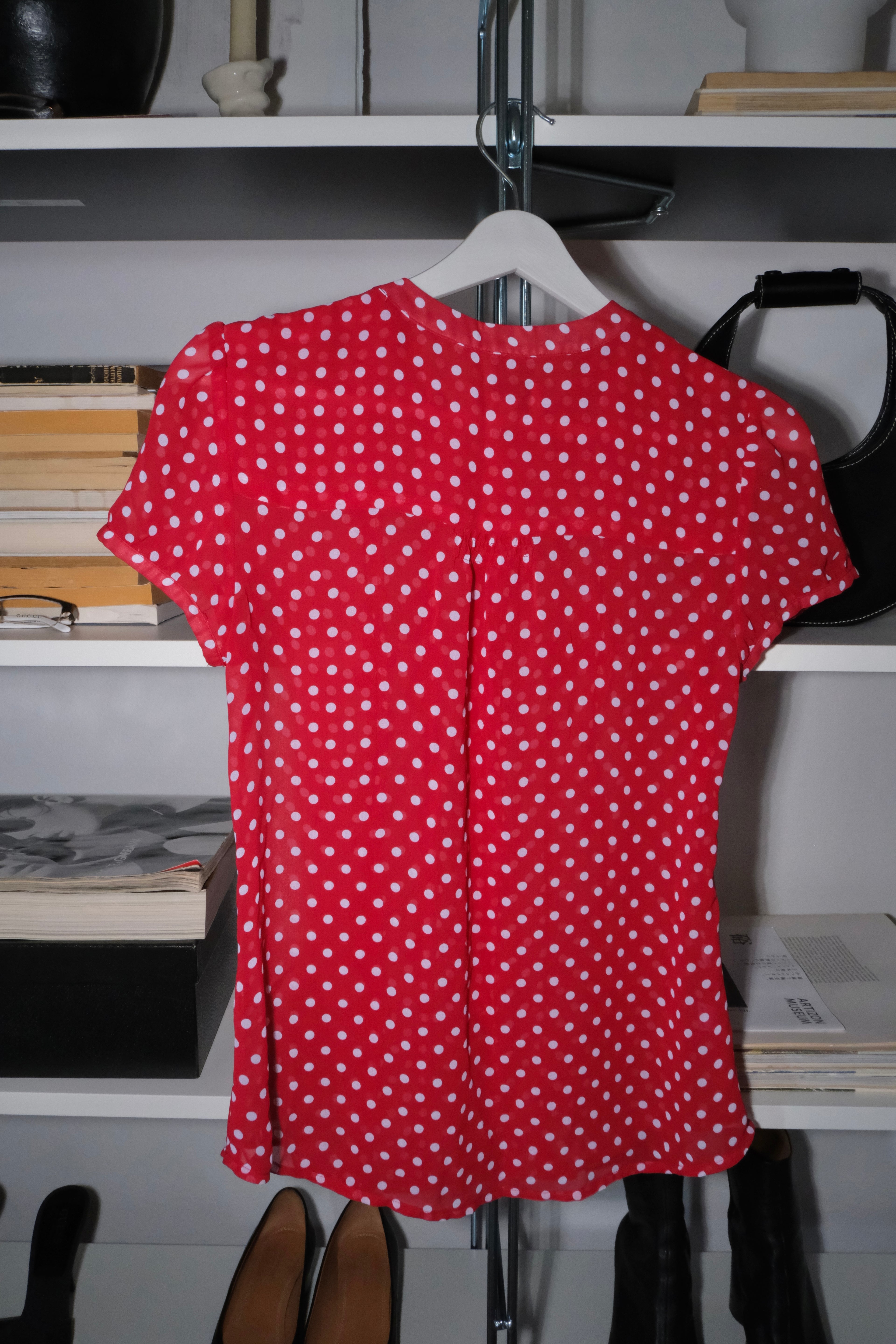 Ann Taylor Polka Dot Shirt
