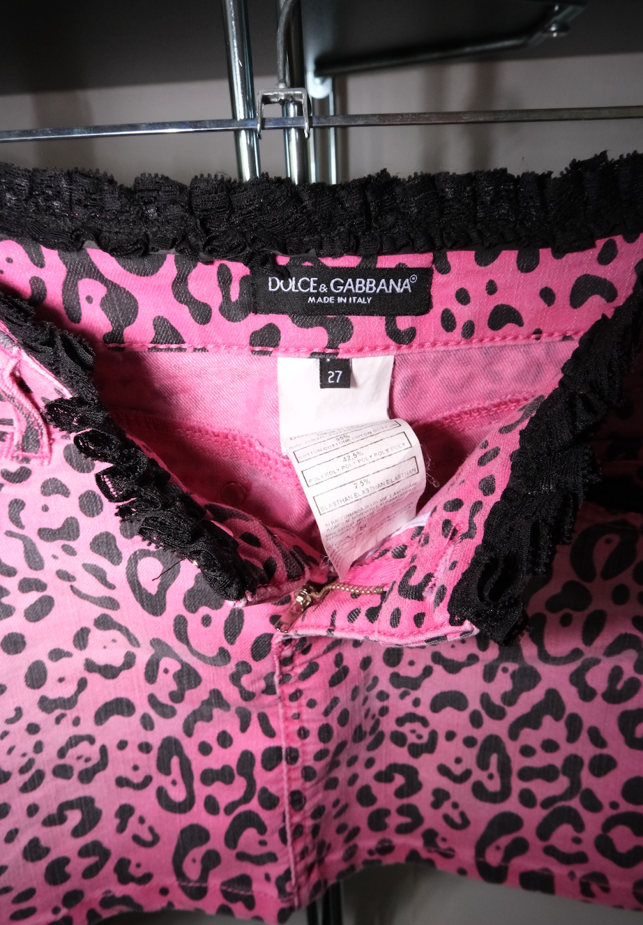 Dolce&Gabbana Patterned Mini Skirt