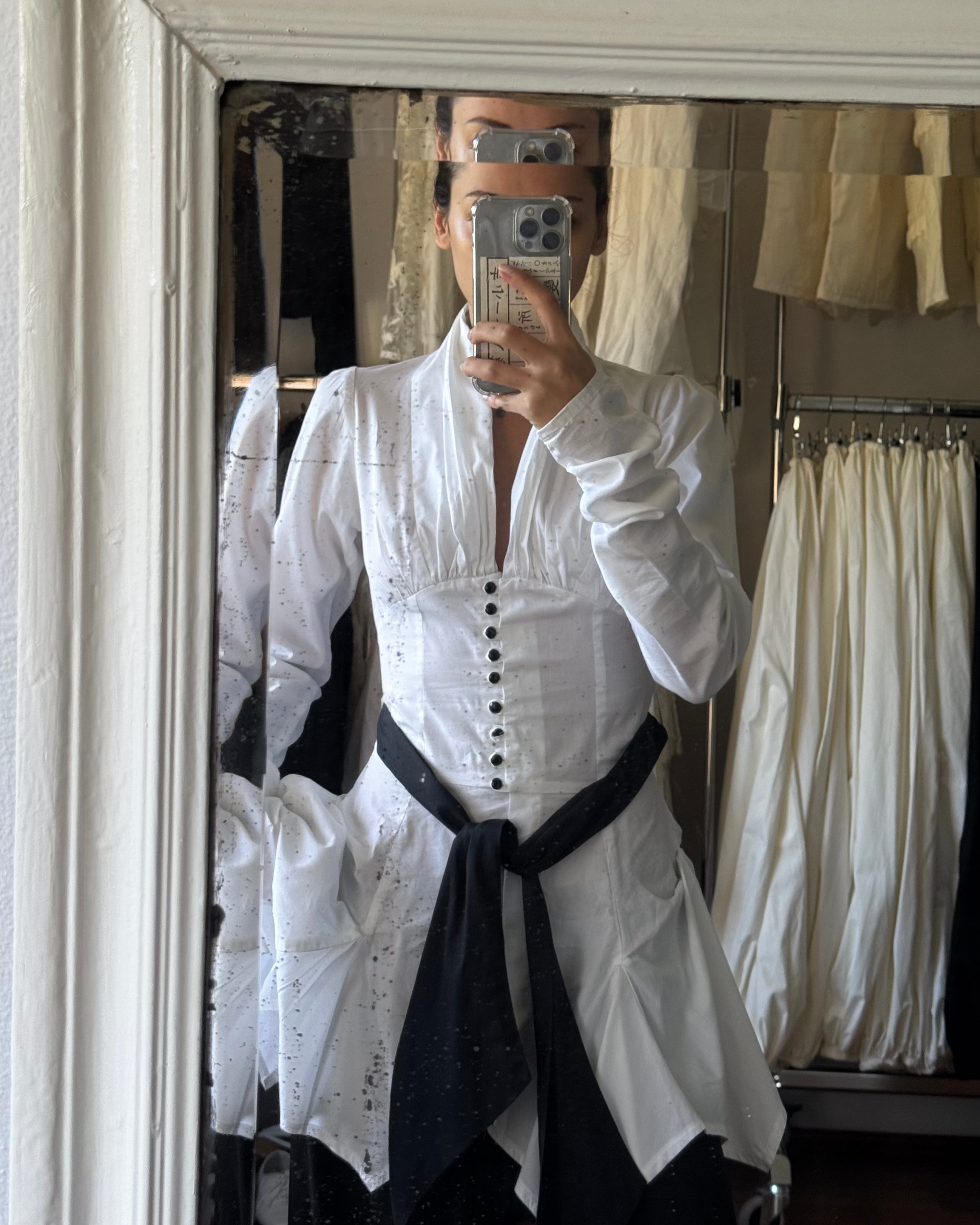 Belted Shirt