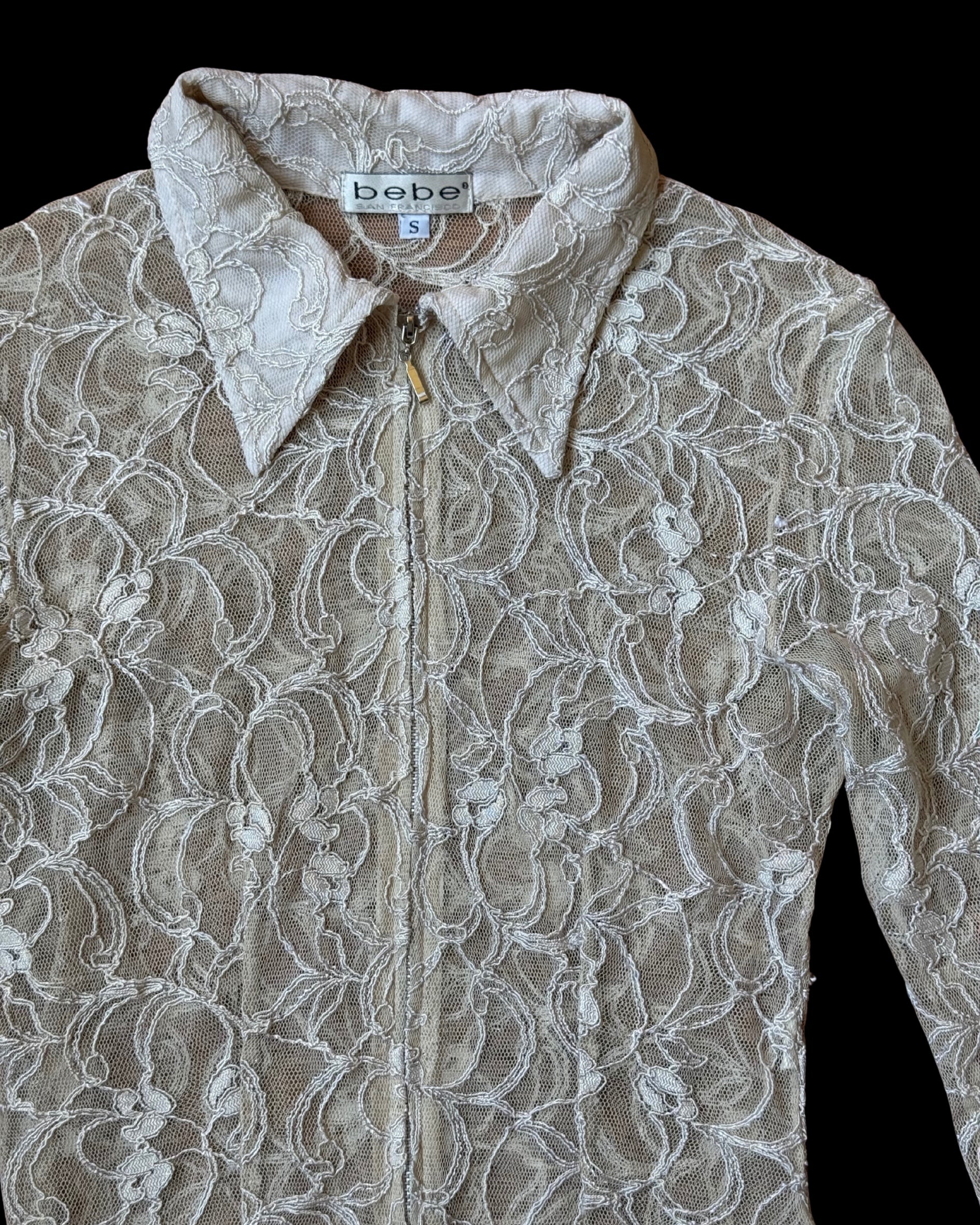 Bebe Lace Cardigan