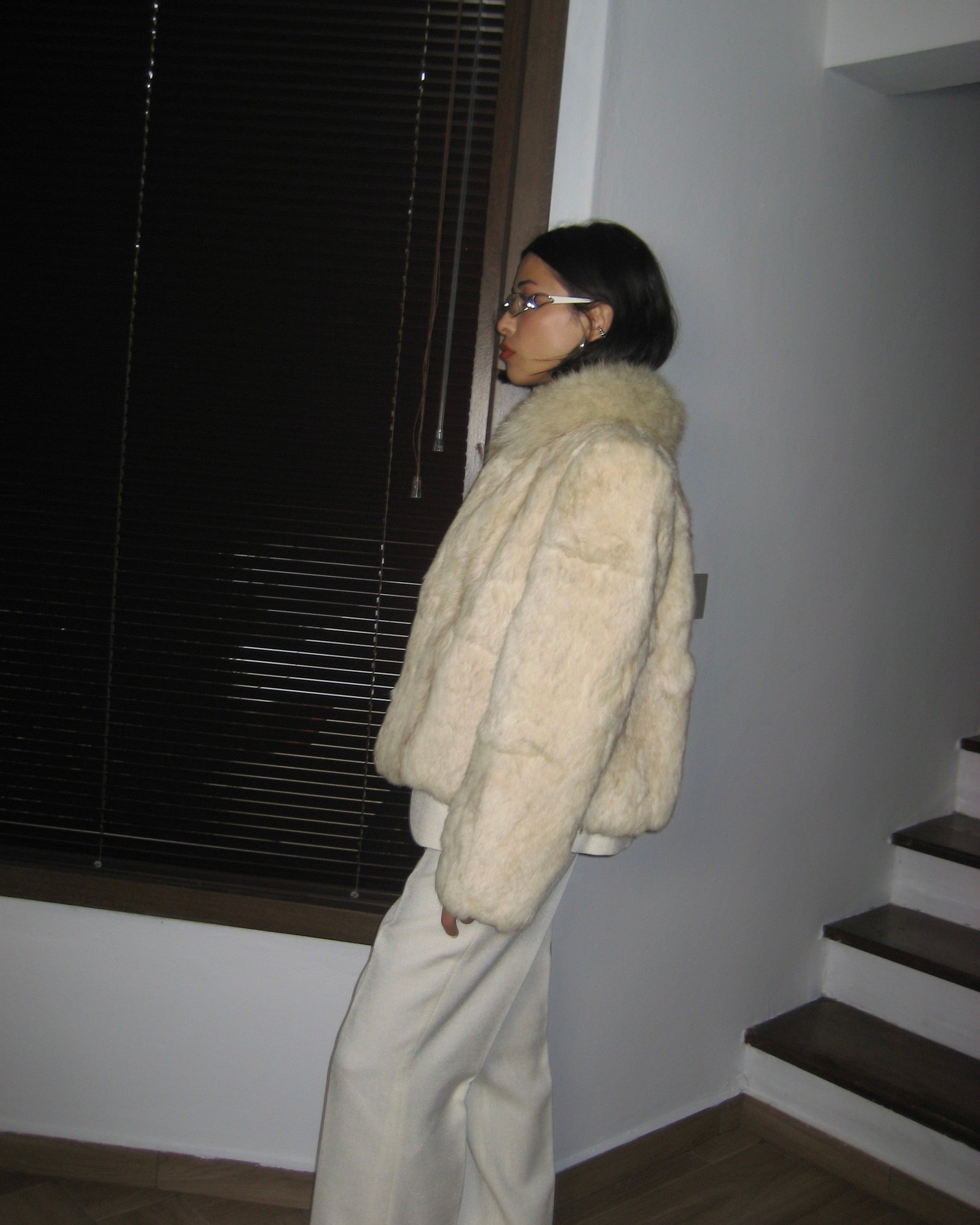 Vintage Rabbit Fur