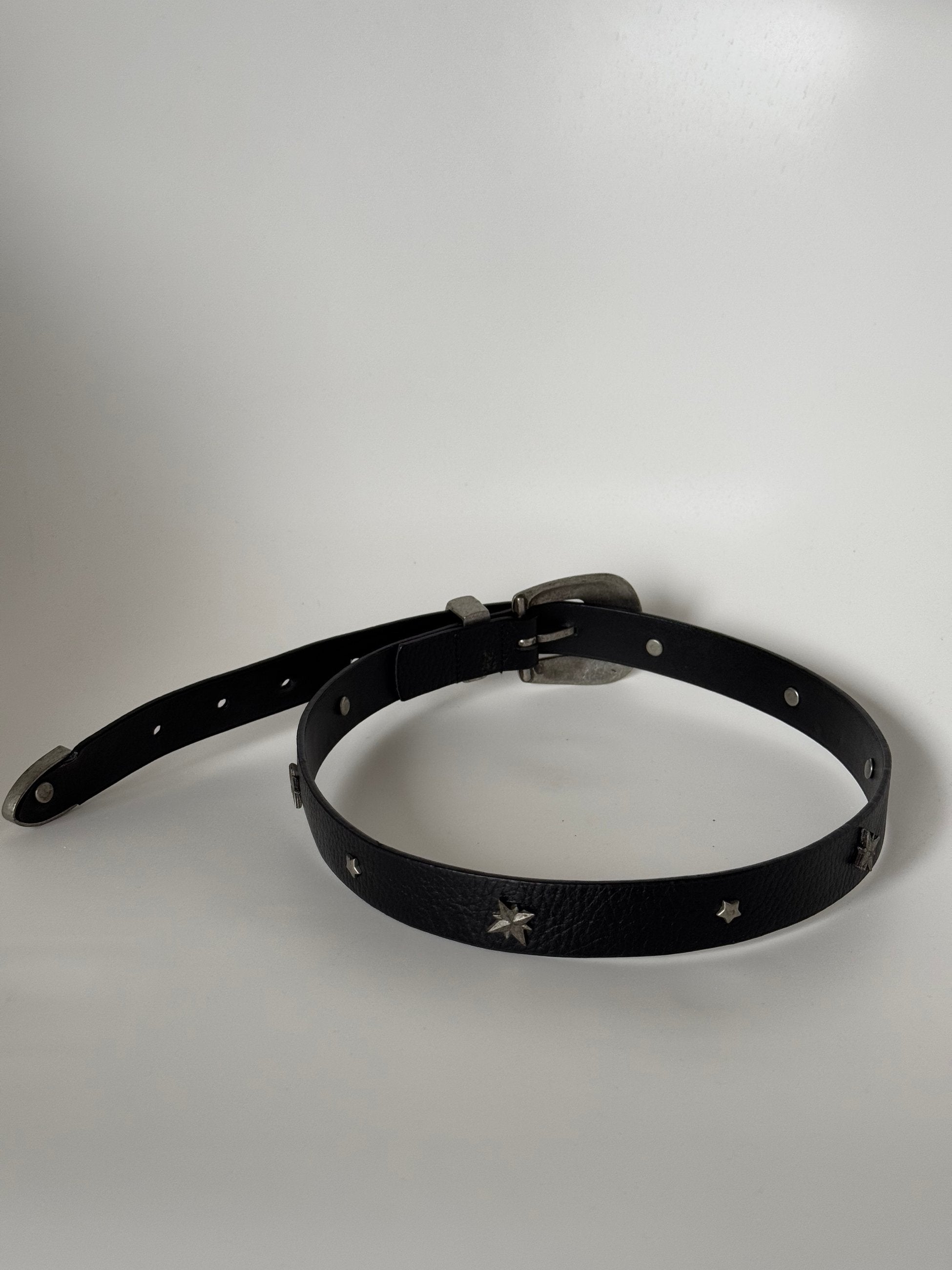 Star Leather Belt