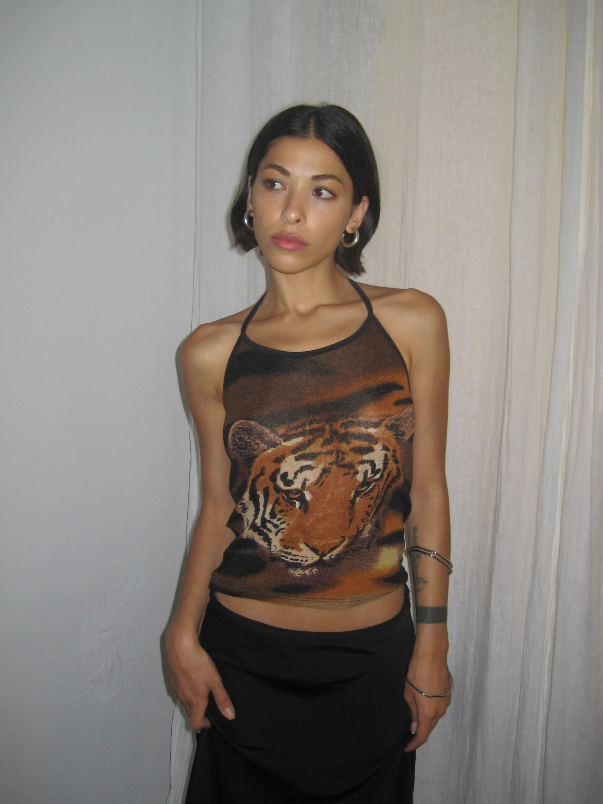 Tiger Pattern Blouse