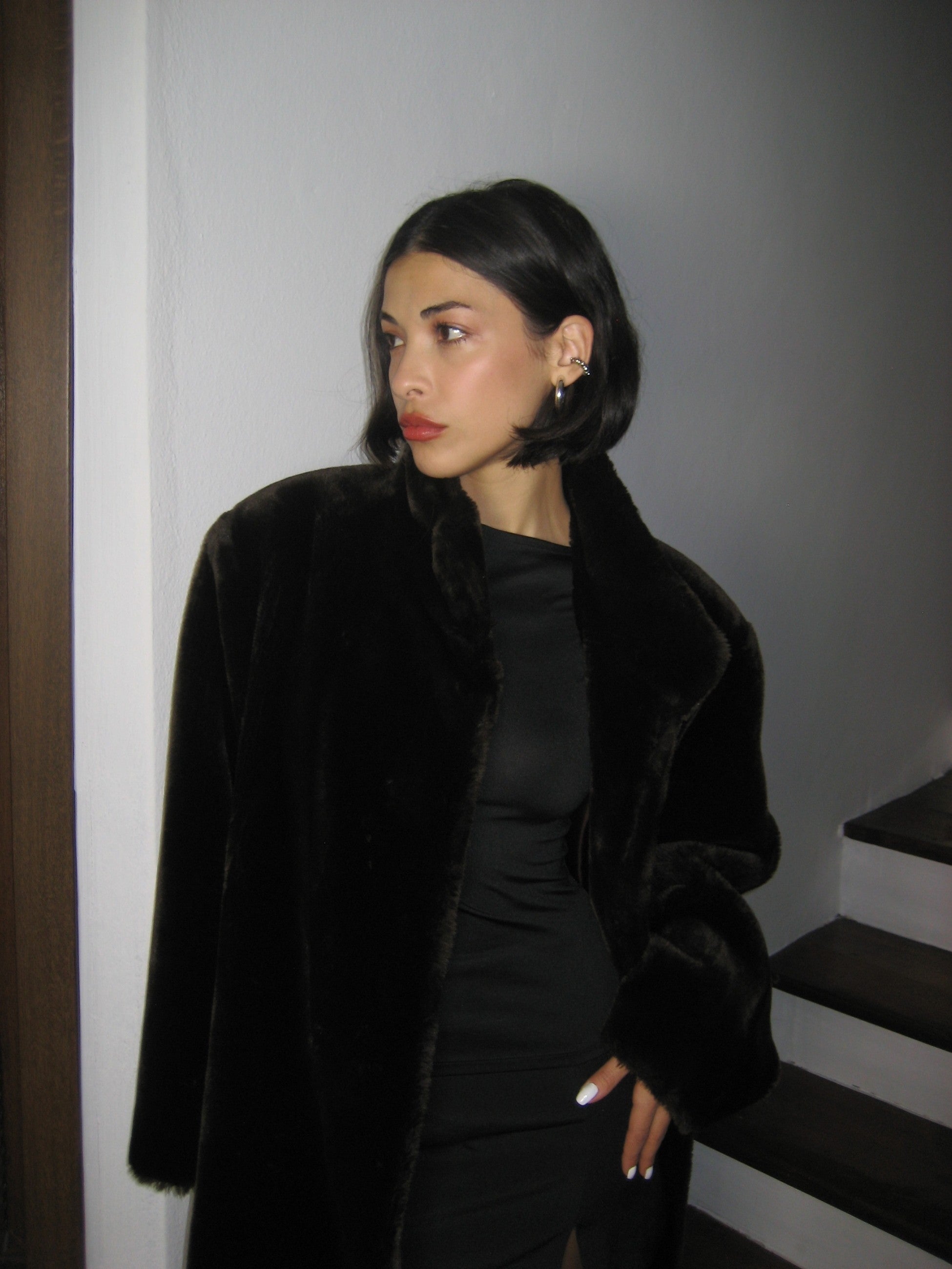 Paris Brown Plush Fur