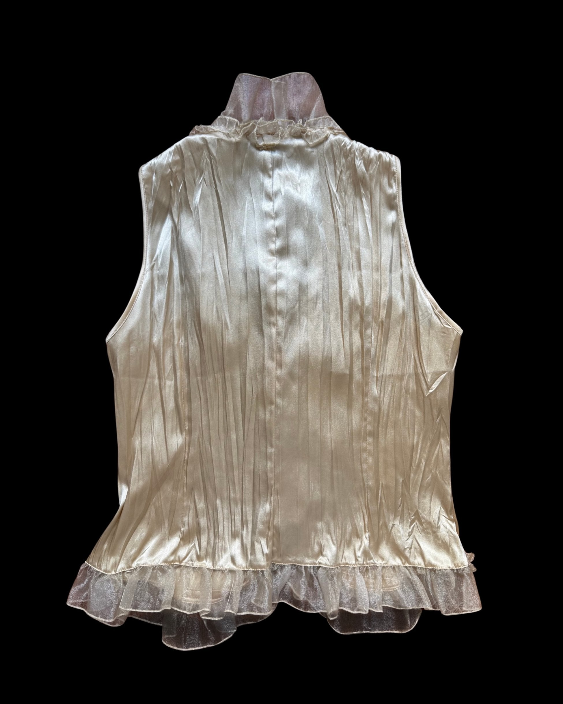 Satin Half Sleeve Shirt