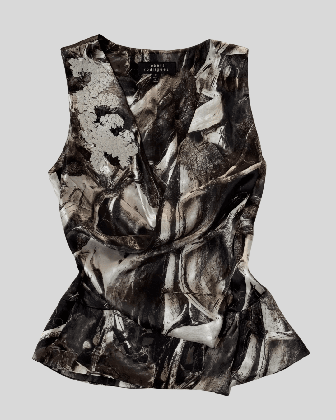 Robert Rodriguez Silk Blouse