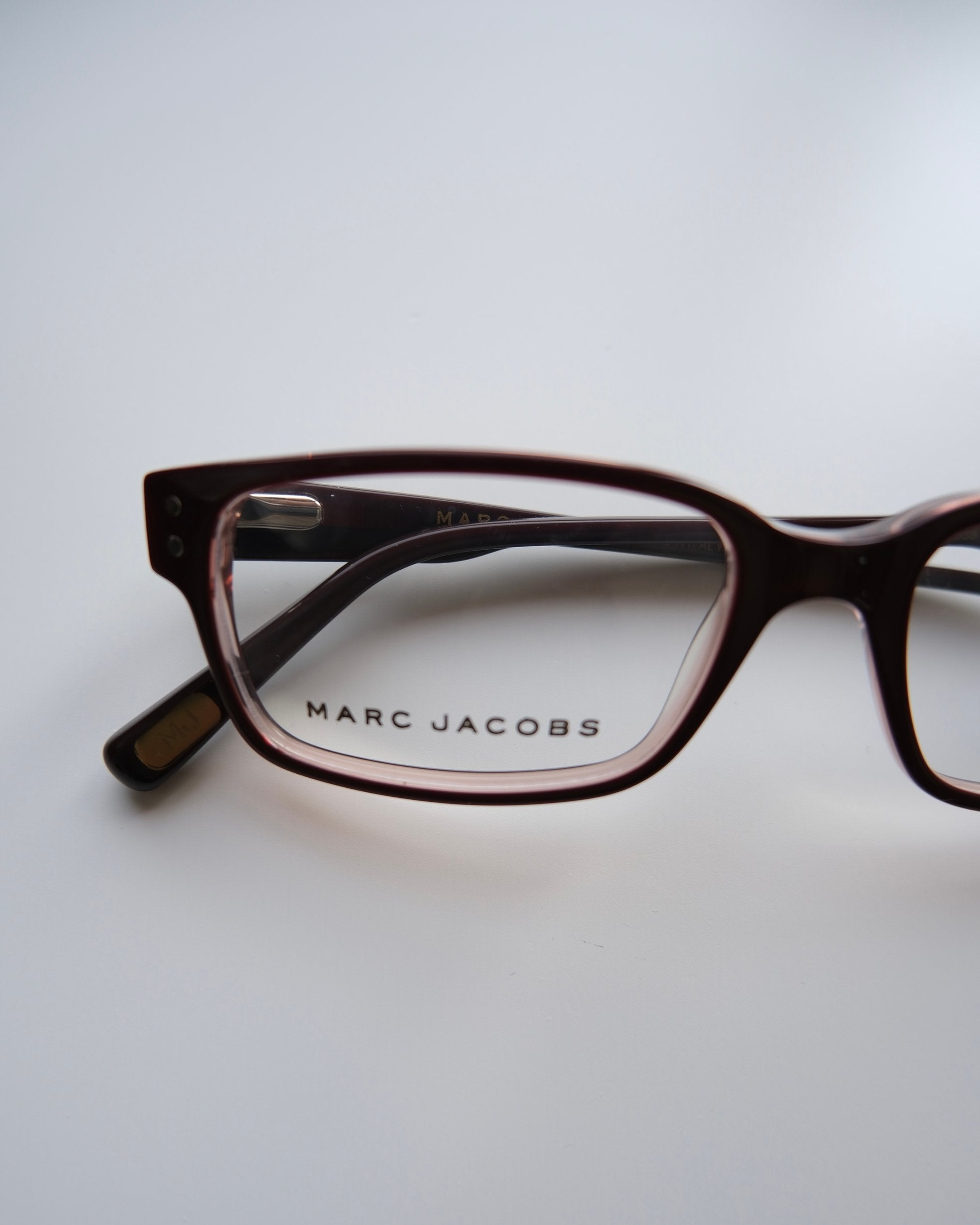 Marc Jacobs Burgundy Vintage Glasses
