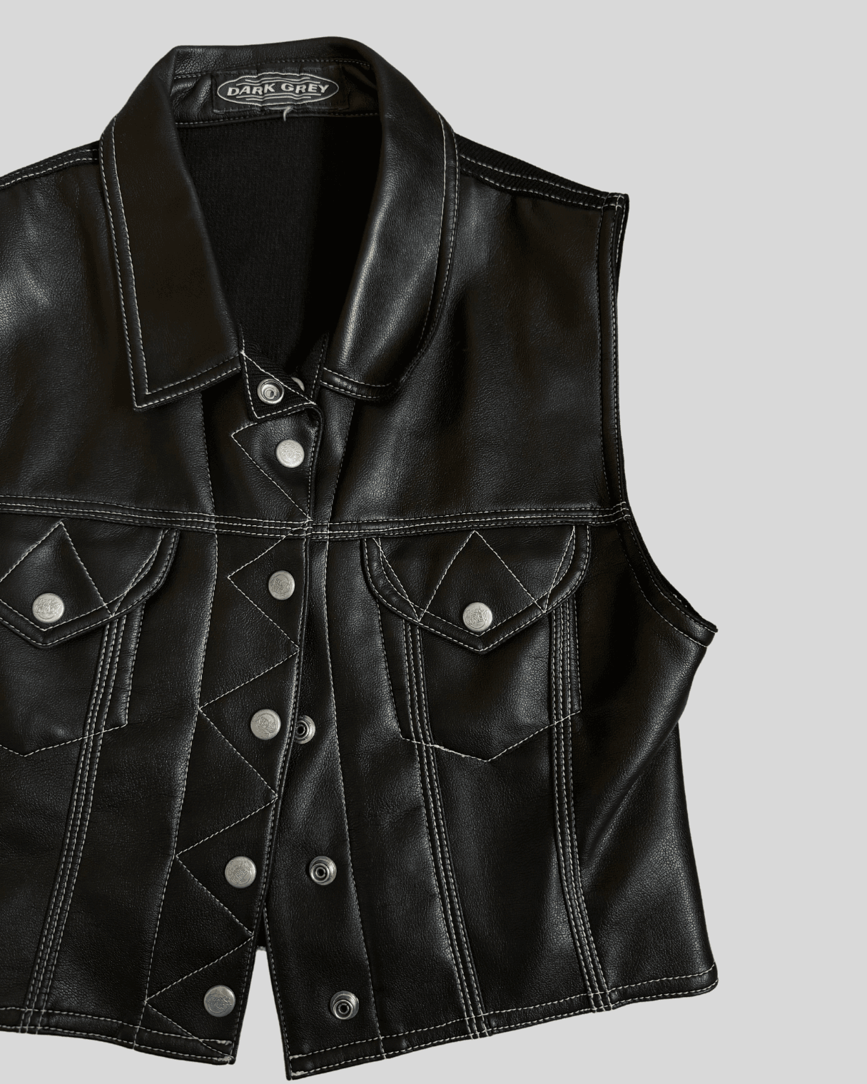 Vintage Leather Vest