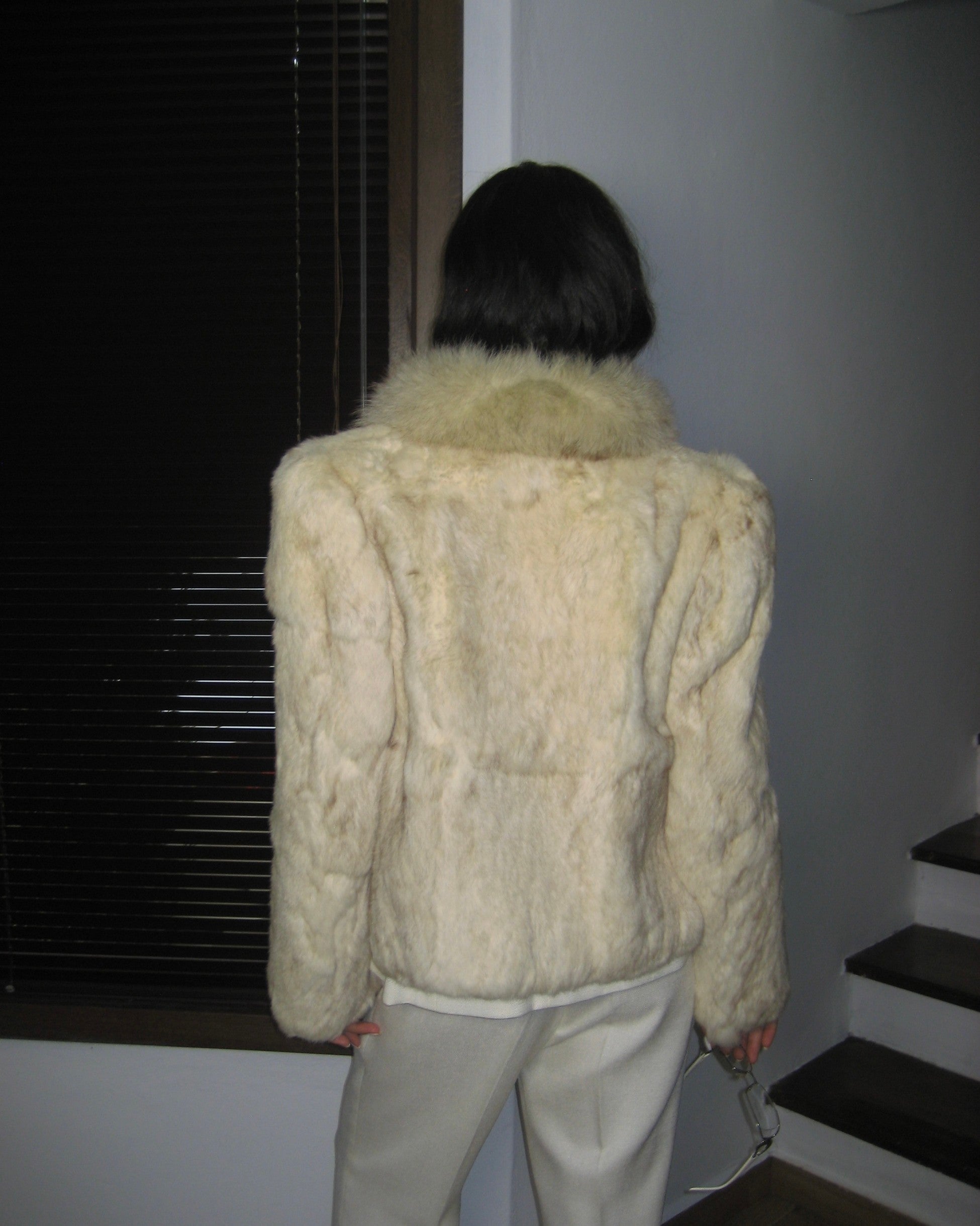 Vintage Rabbit Fur