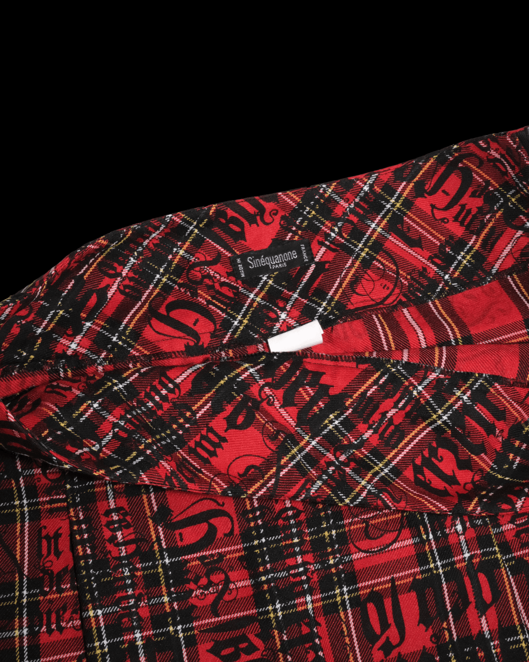 Plaid Red Skirt