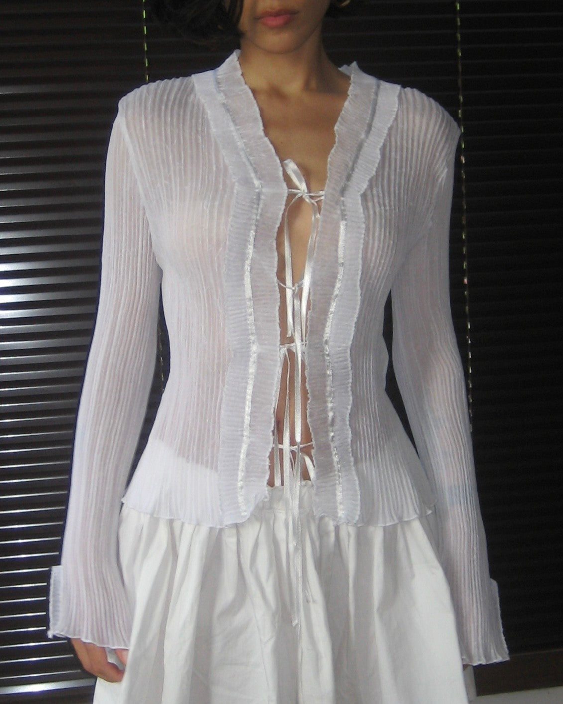 Tied Long Sleeve Shirt