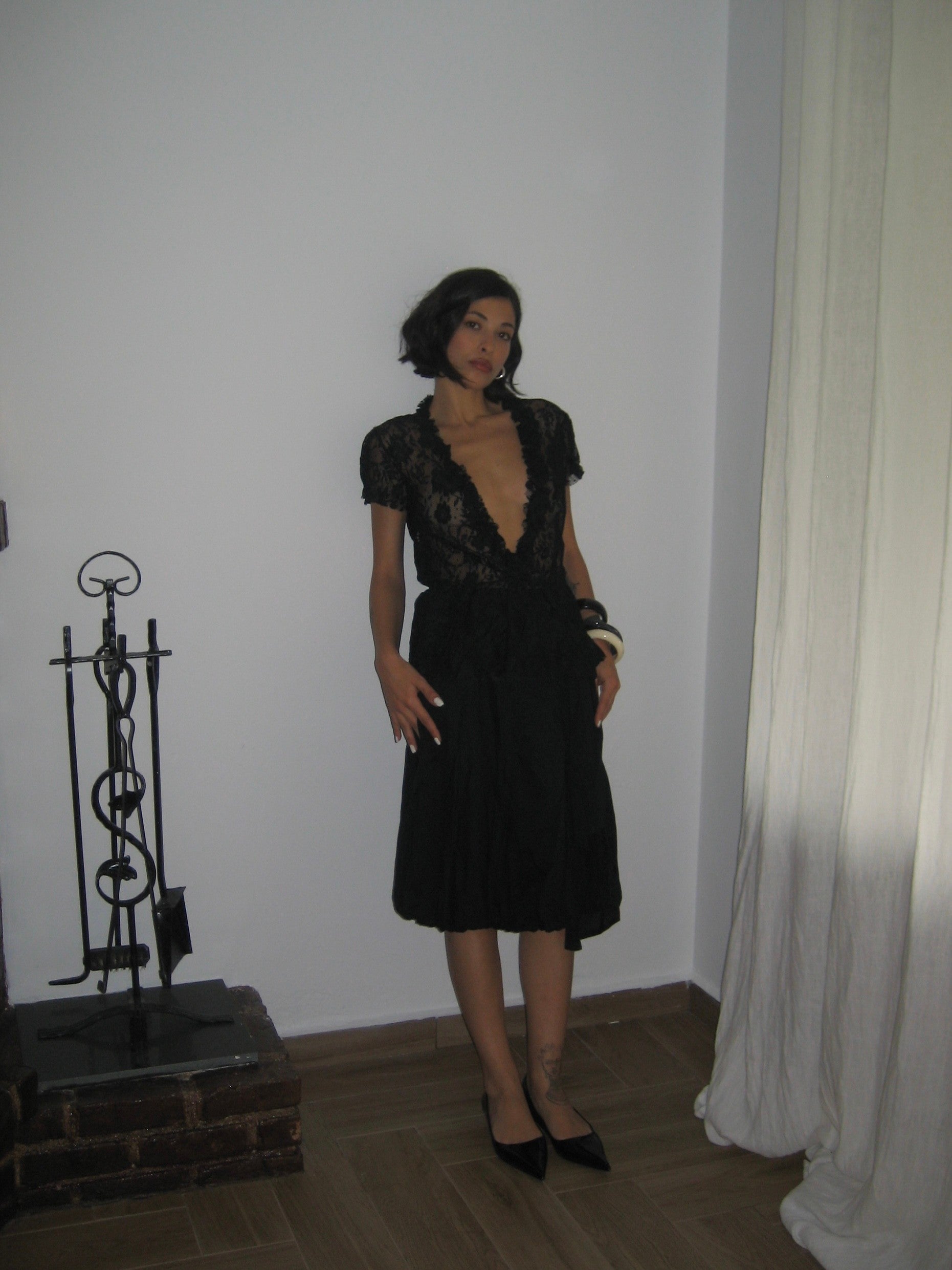 Lace Transparent Blouse