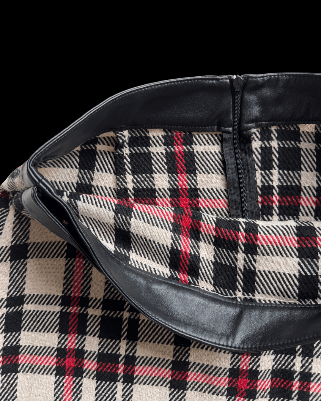 Plaid Mini Skirt