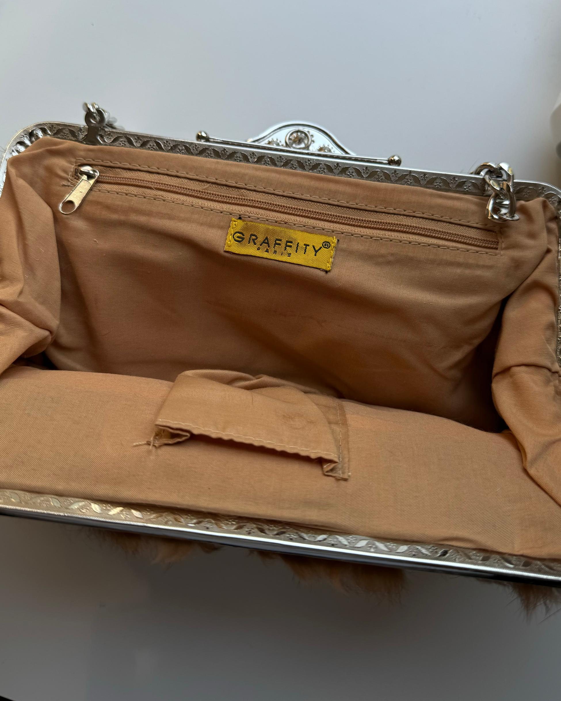 Light Brown Furry Bag