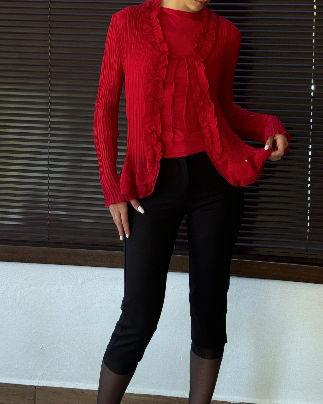 Chiffon Two-Piece Top