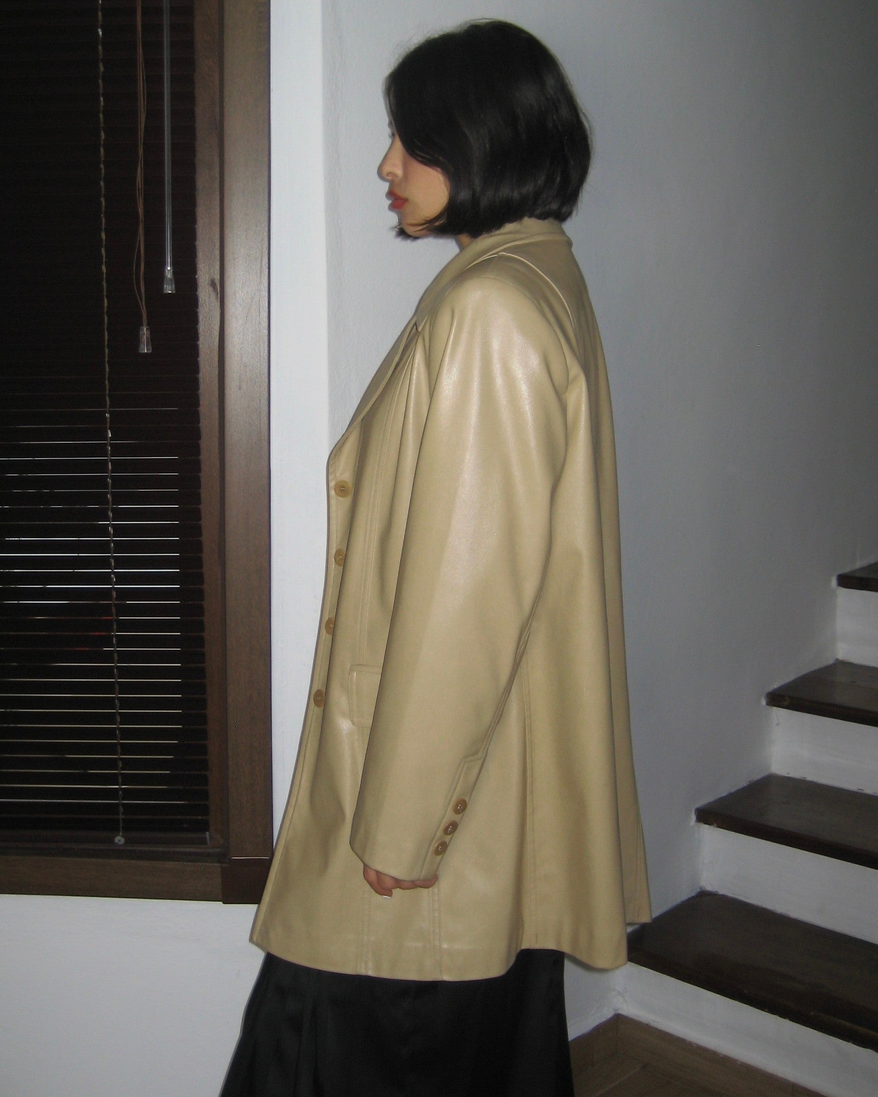 Faux Leather Jacket