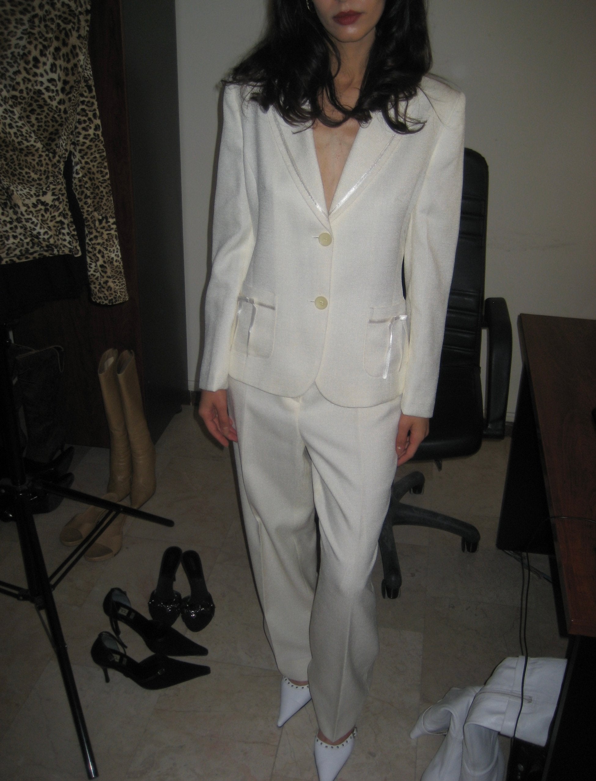 Ecru Suit