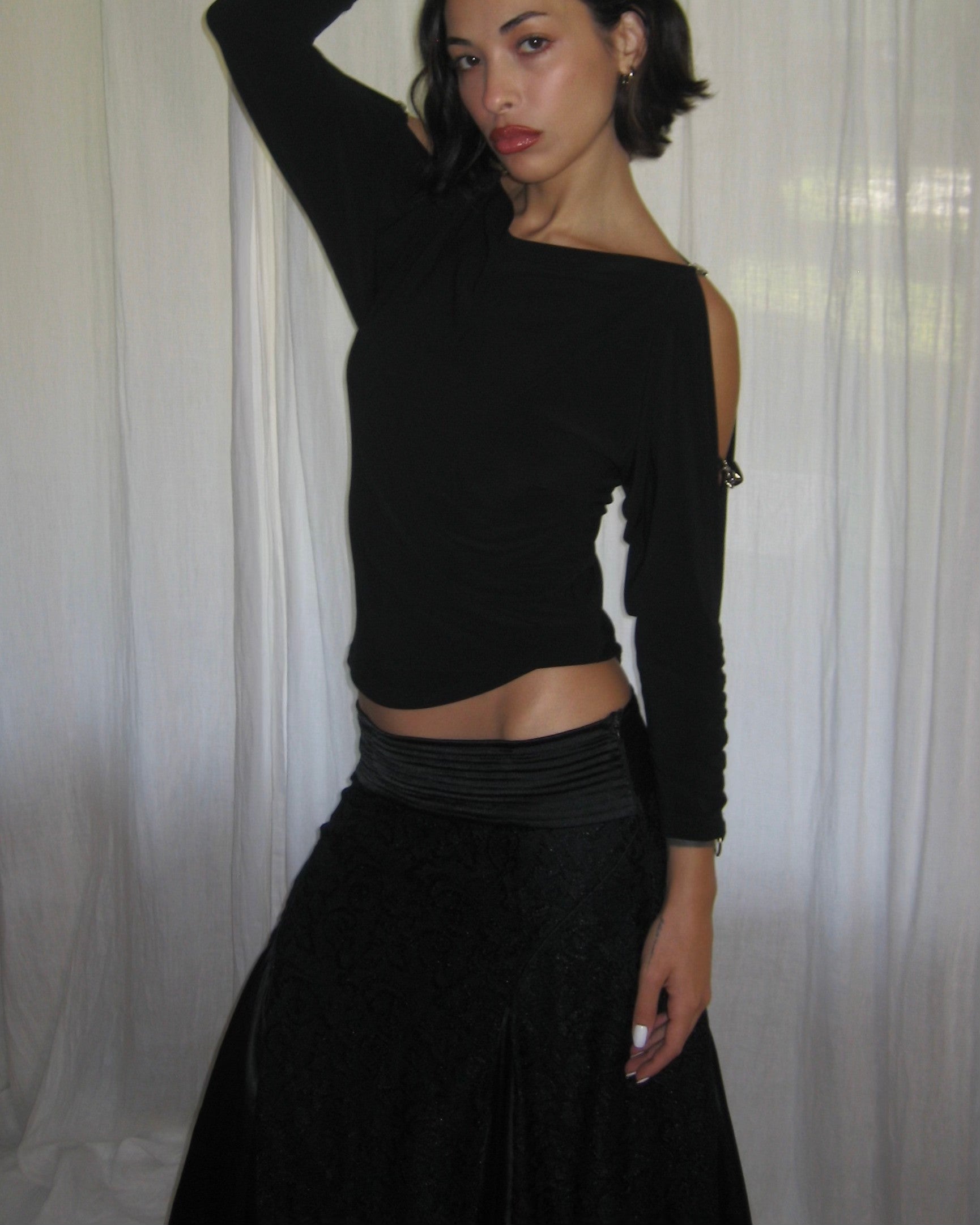 Sleeve Detailed Blouse