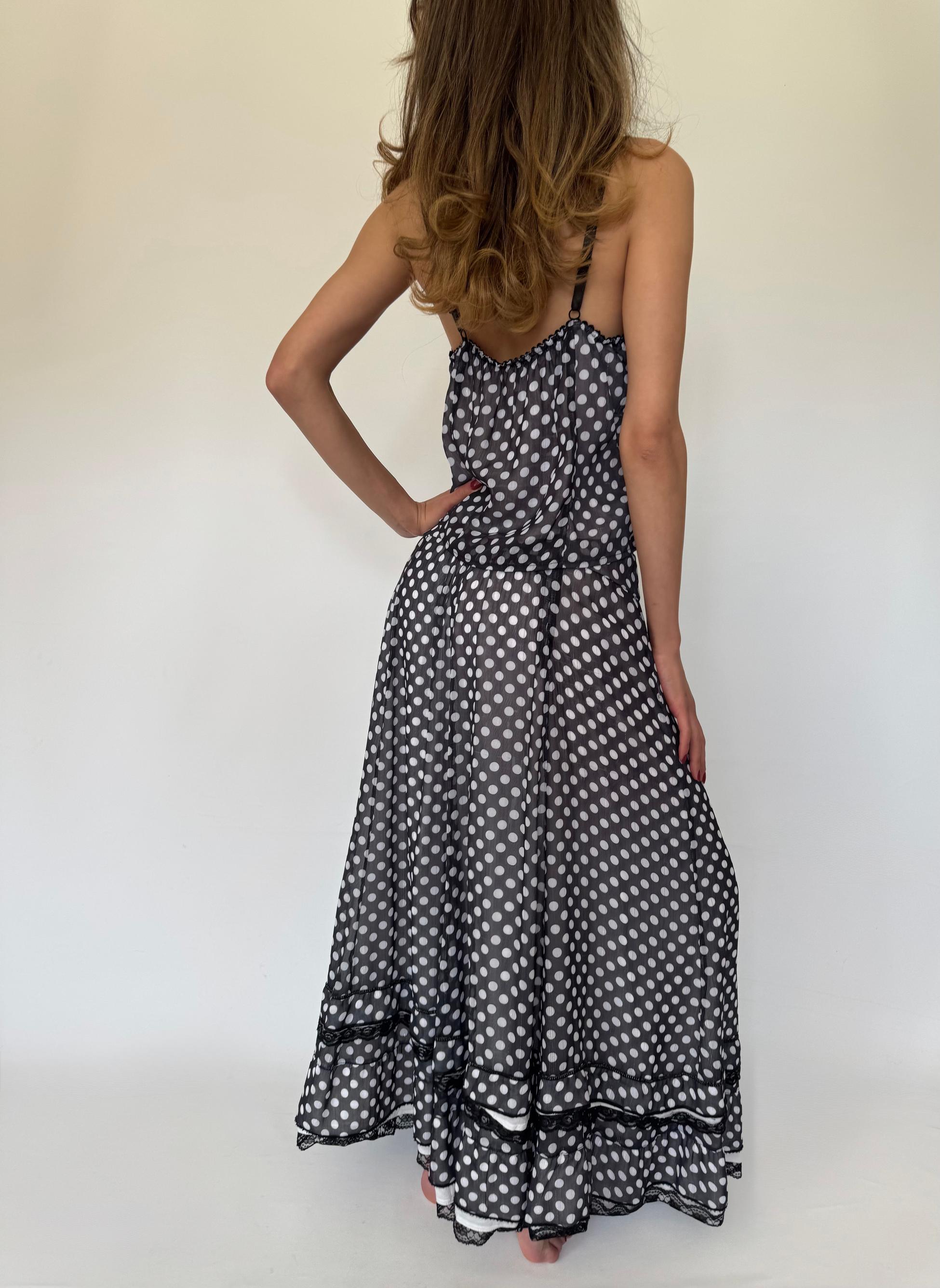 Polka Dot Two Piece Suit