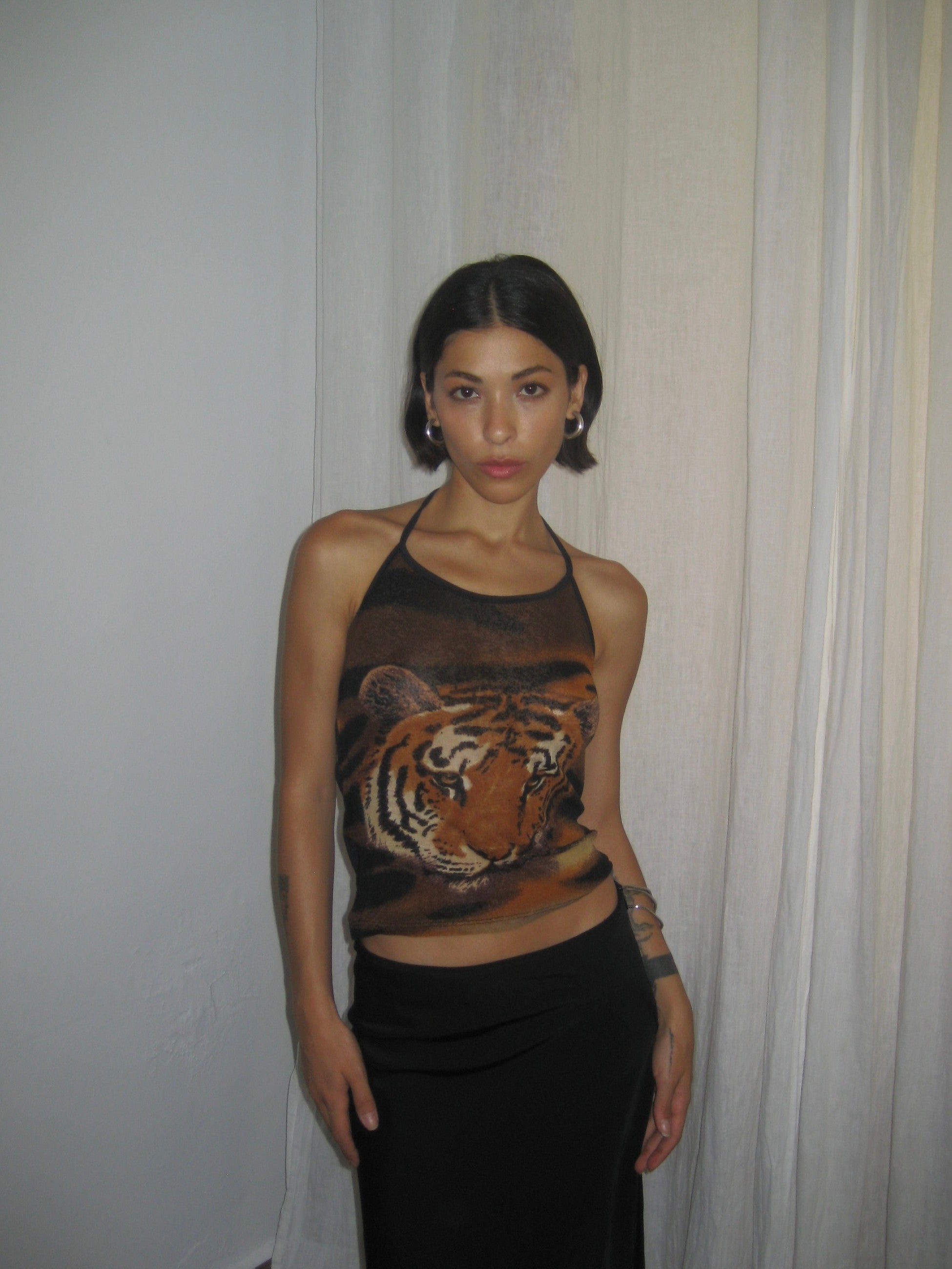 Tiger Pattern Blouse