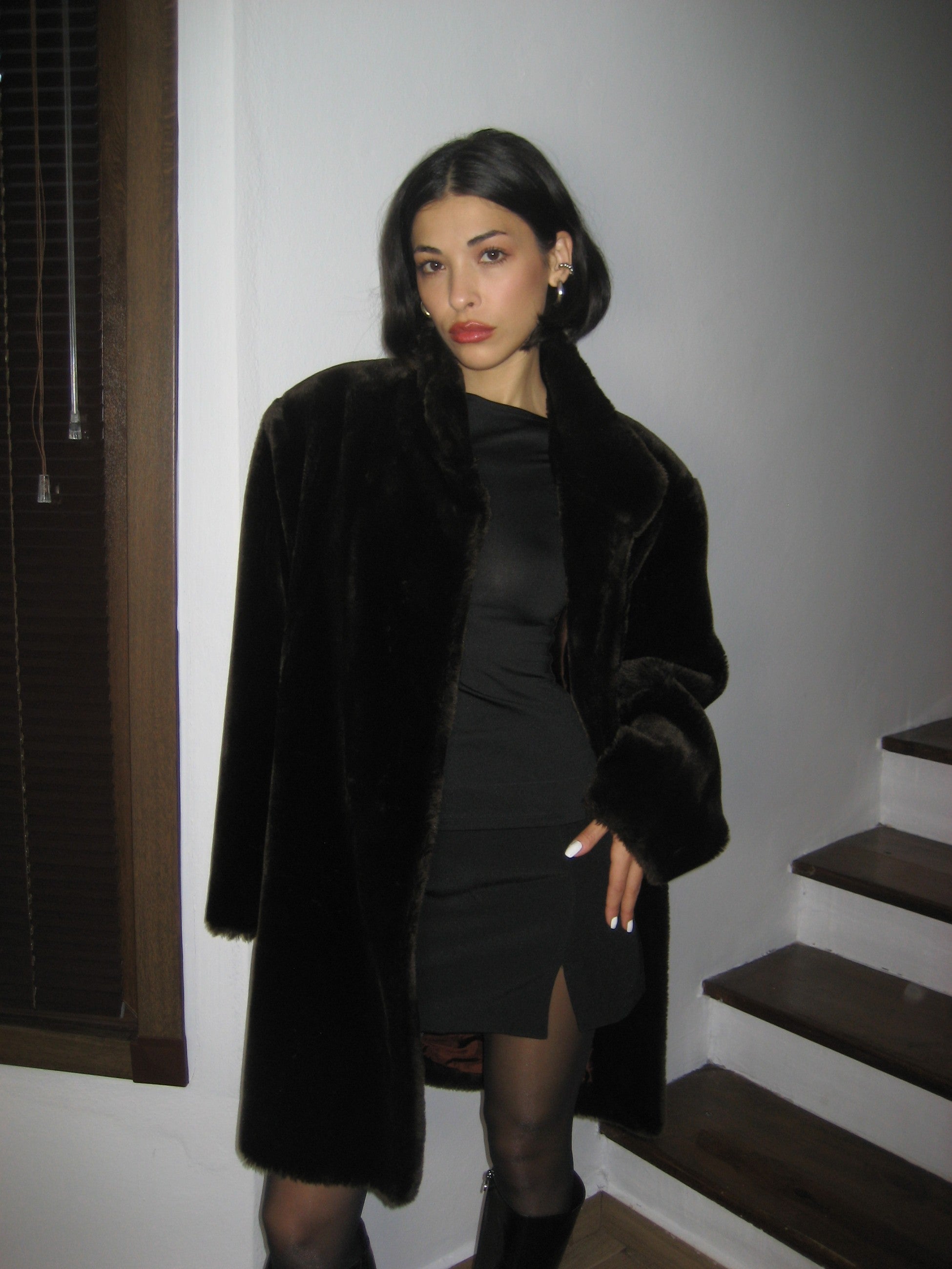 Paris Brown Plush Fur