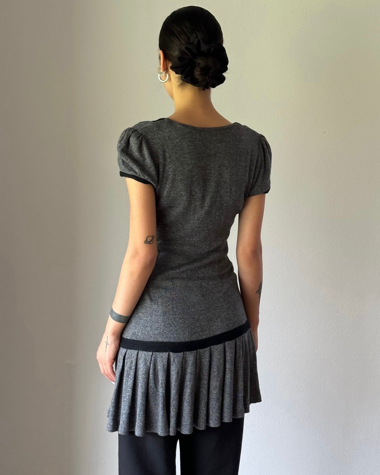 Gray Dress