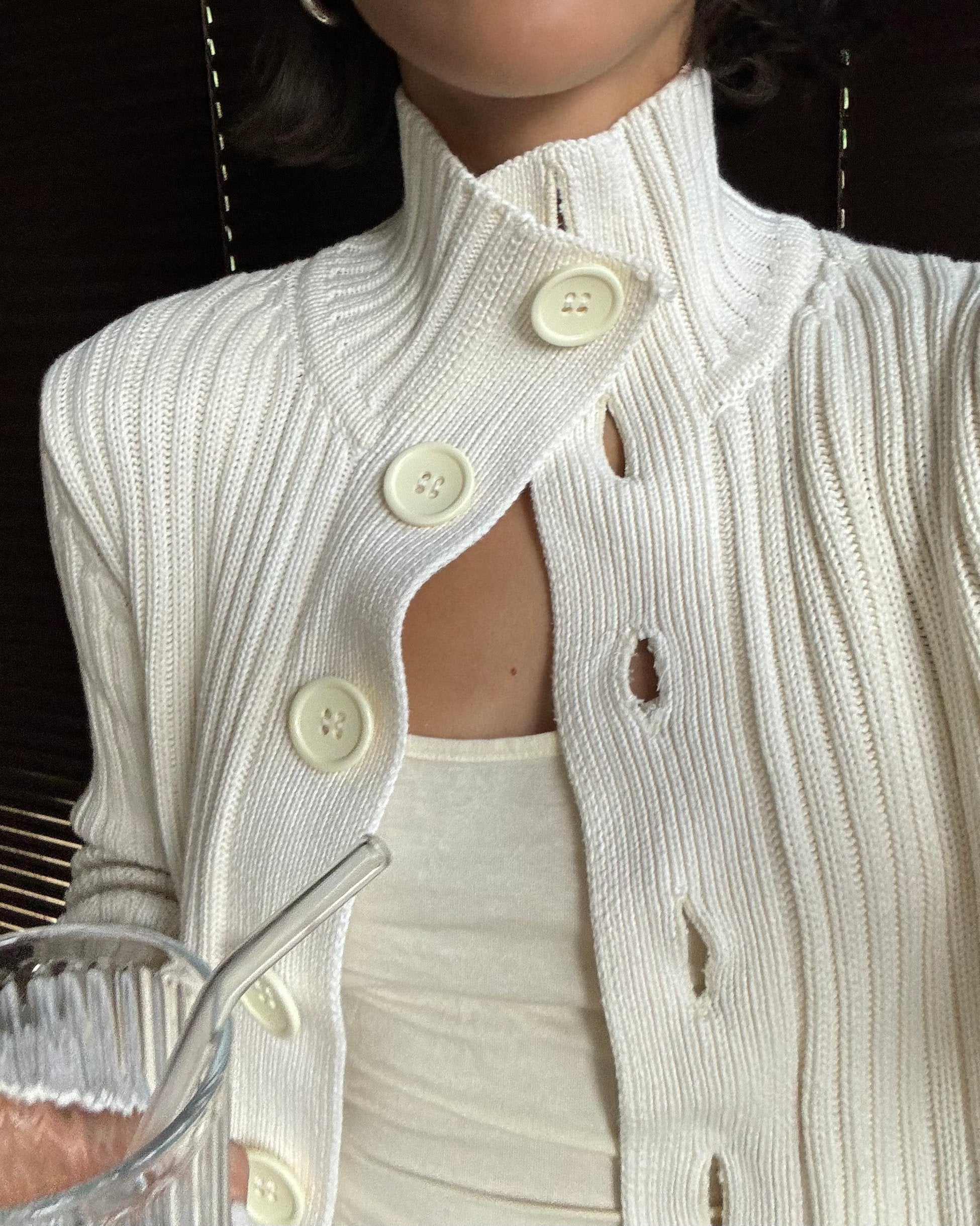 Esprit Cream Cardigan
