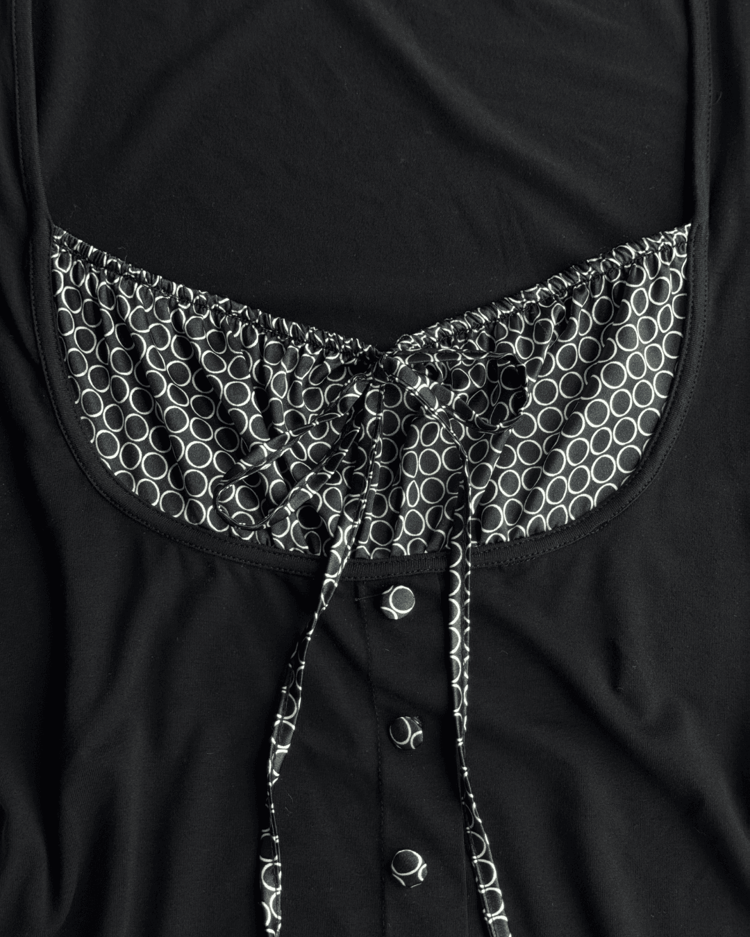Satin Collar Detailed Blouse