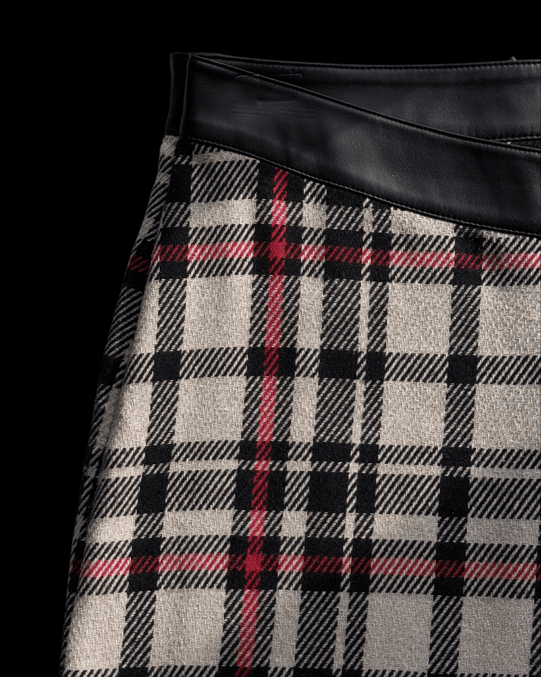 Plaid Mini Skirt