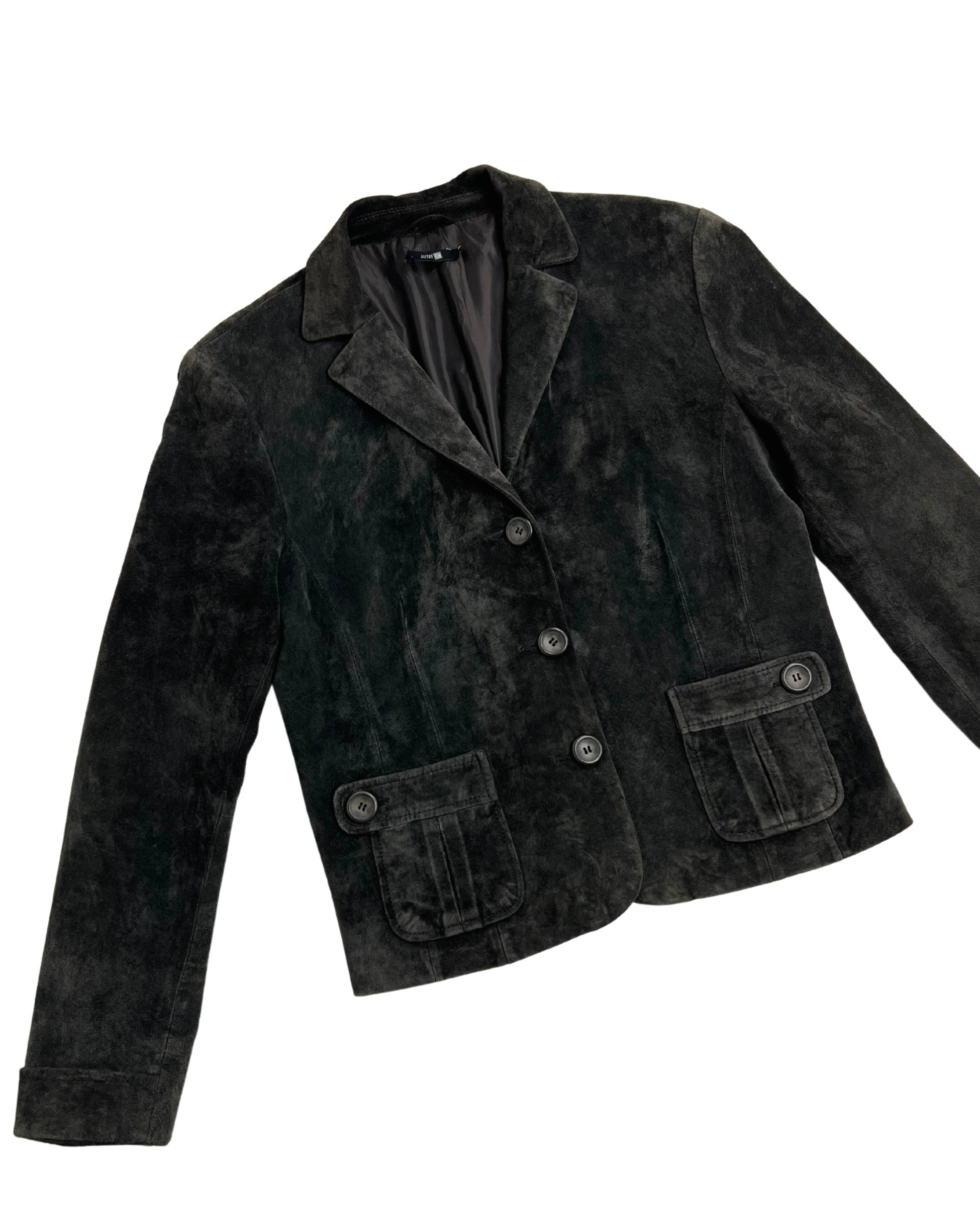 Anthracite Suede Jacket