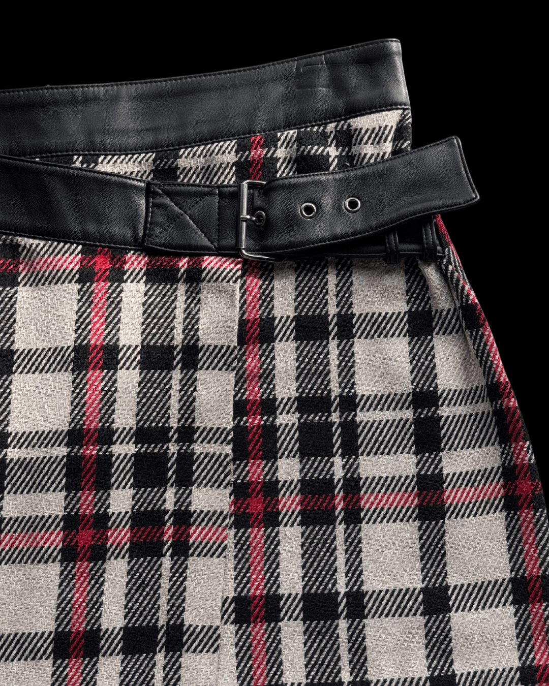 Plaid Mini Skirt