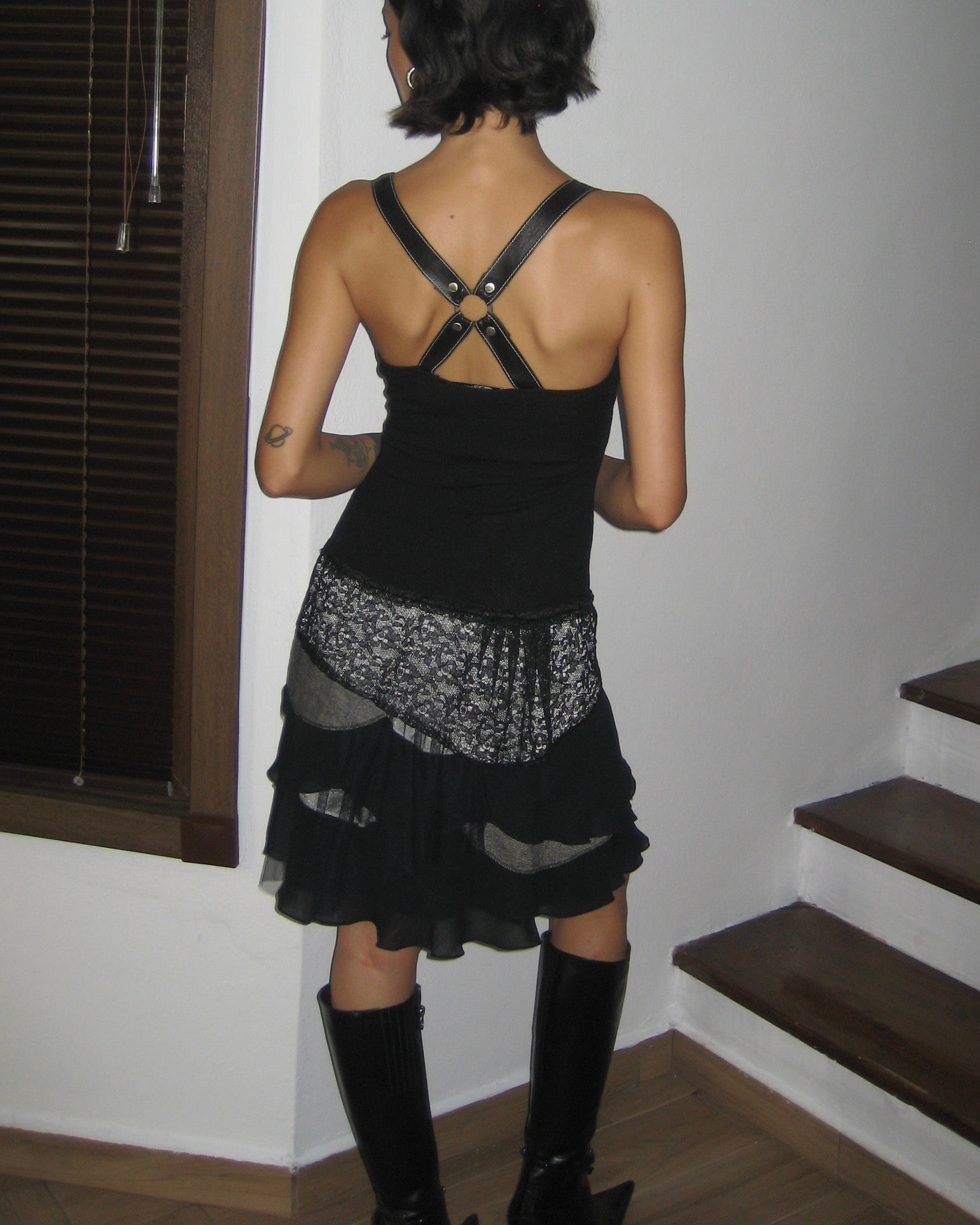 Black Wool Dress