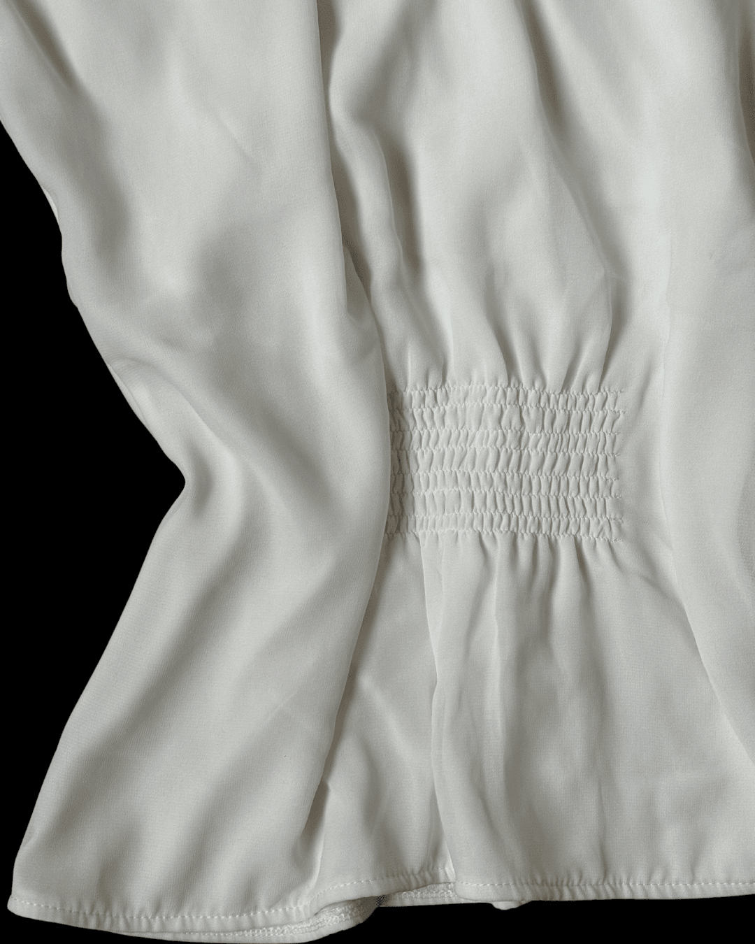 Ecru Chiffon Blouse