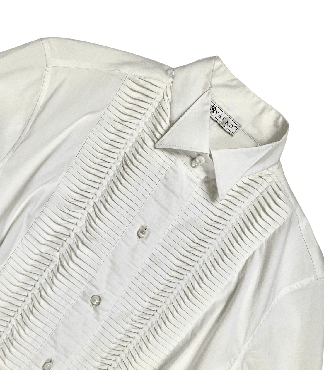 Vakko Shirt with Embroidered Details