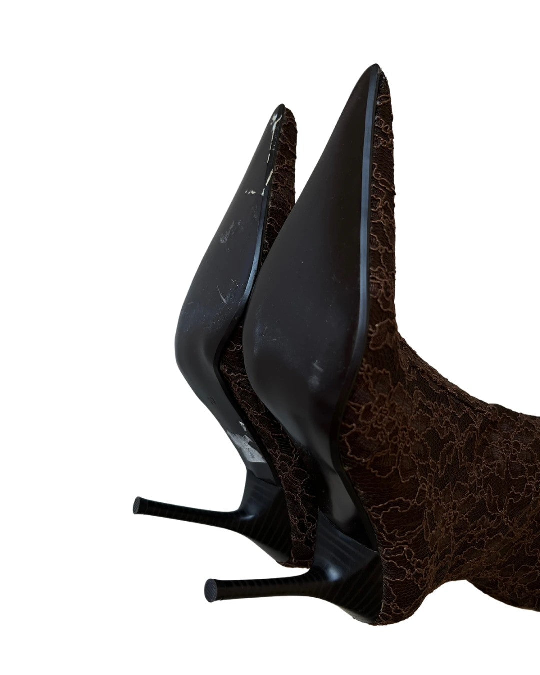 Vintage Boots with Lace Detail