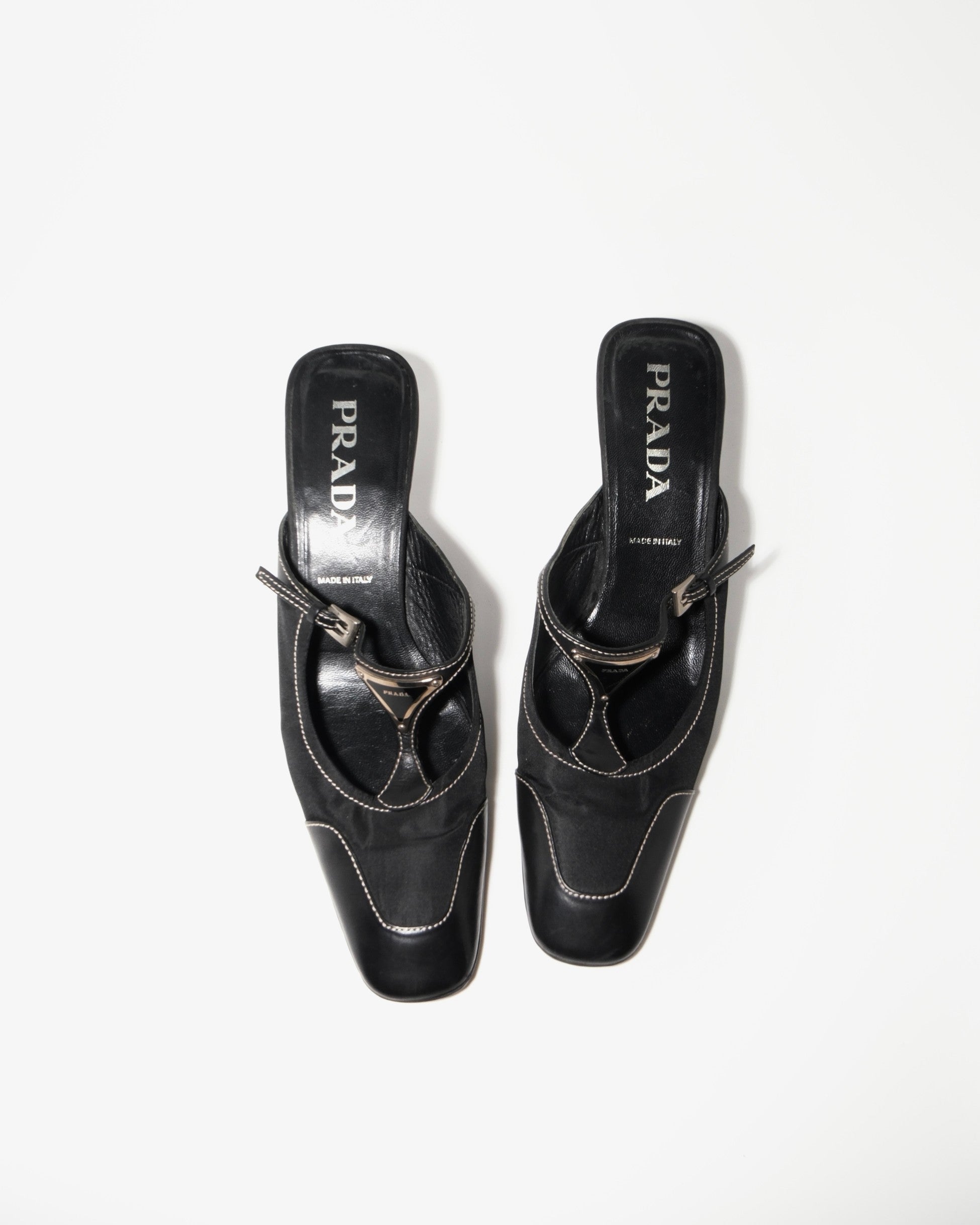 Prada High Heel Slippers