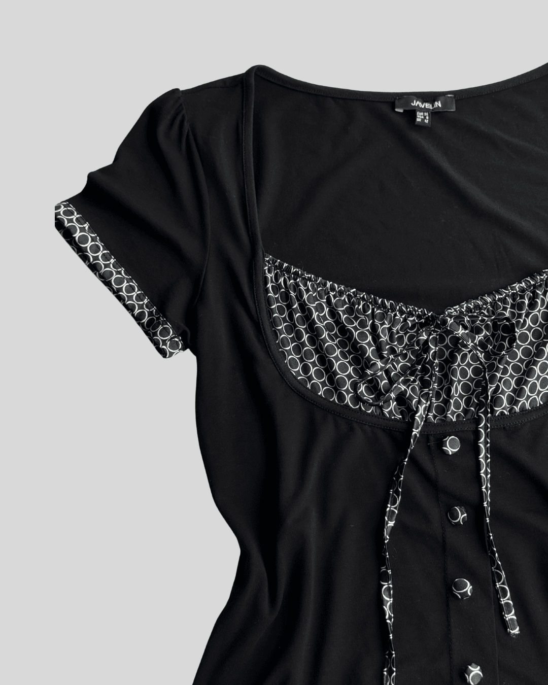 Satin Collar Detailed Blouse