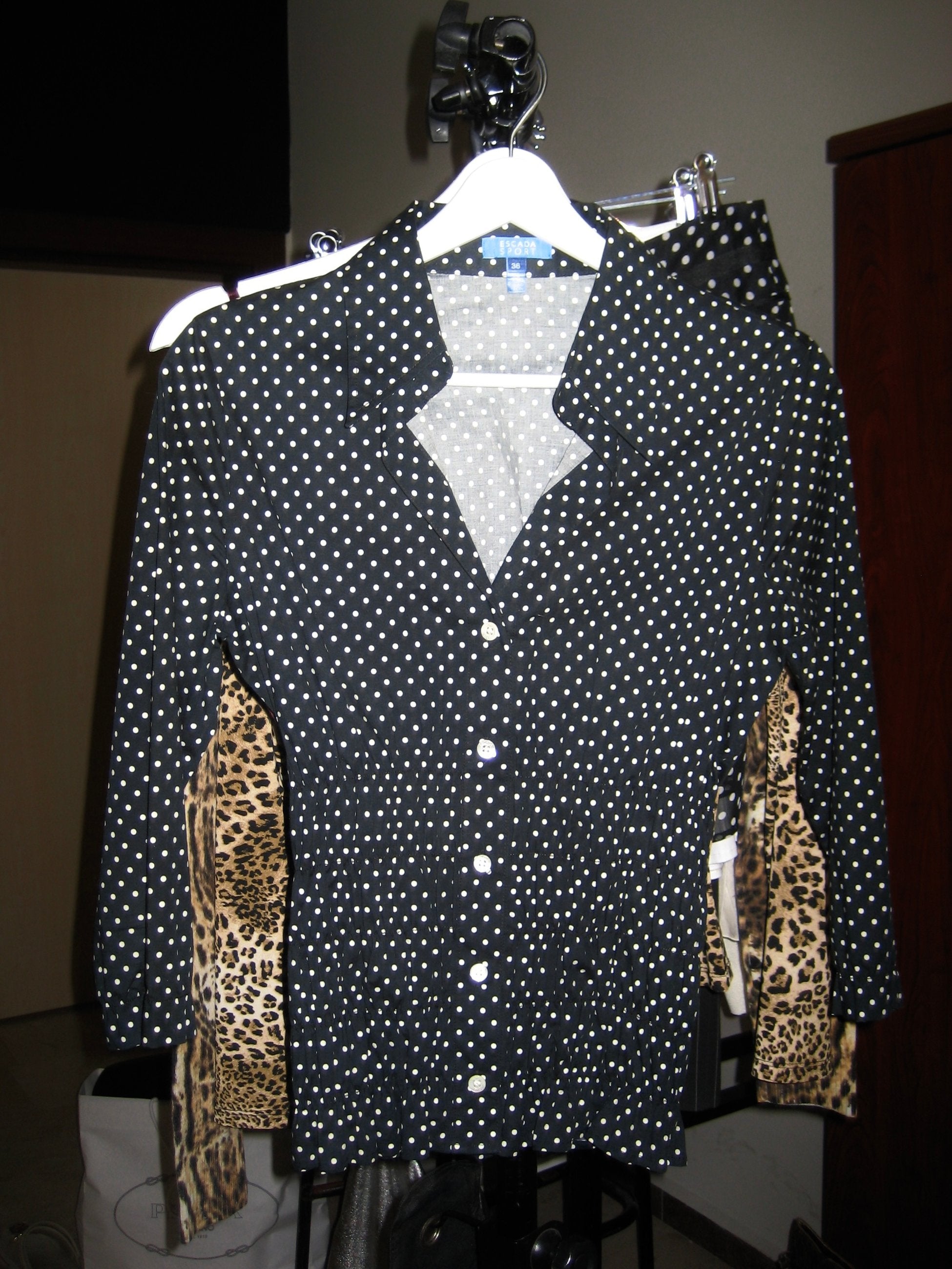 Escada Polka Dot Shirt