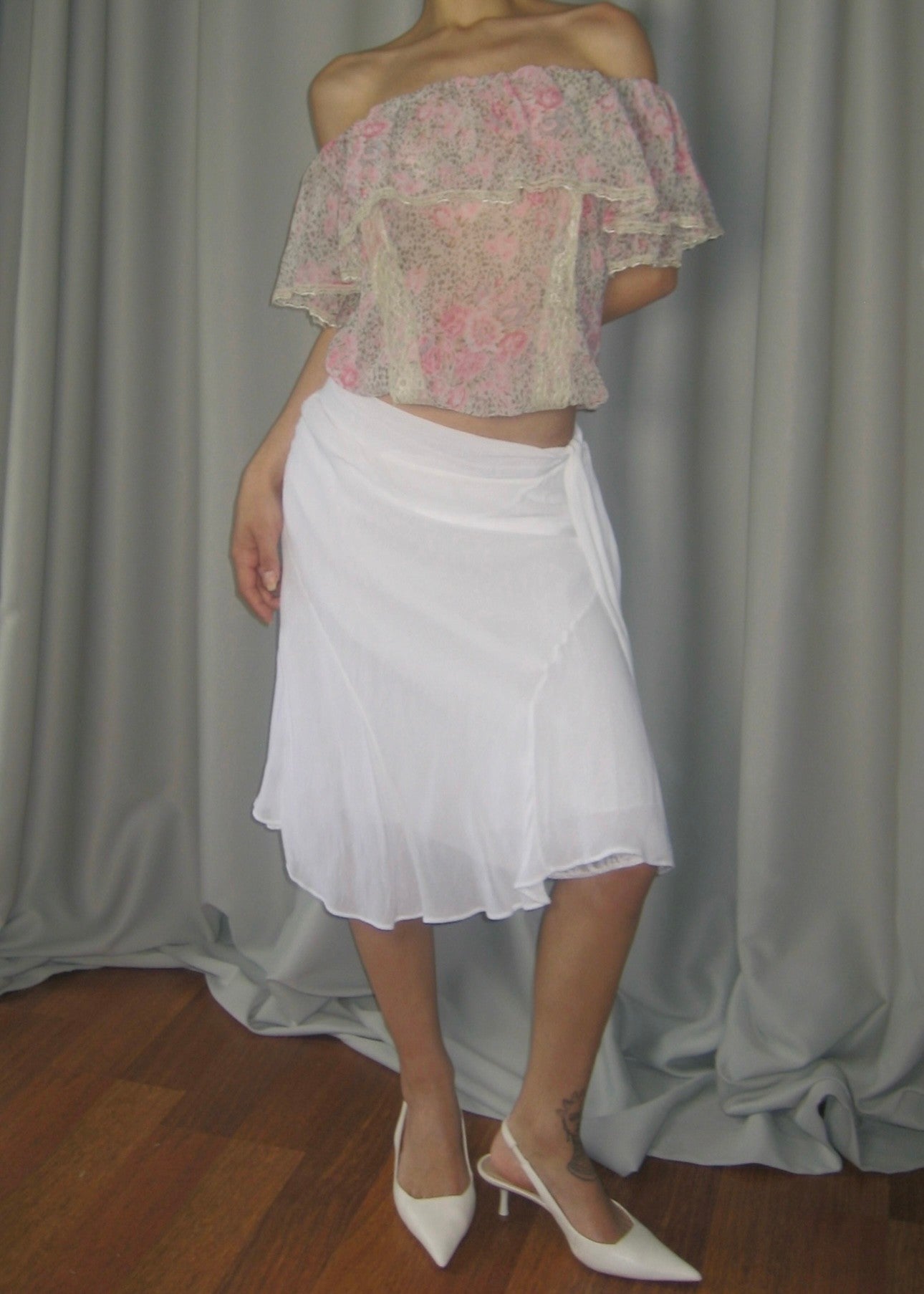 Off-Shoulder Blouse