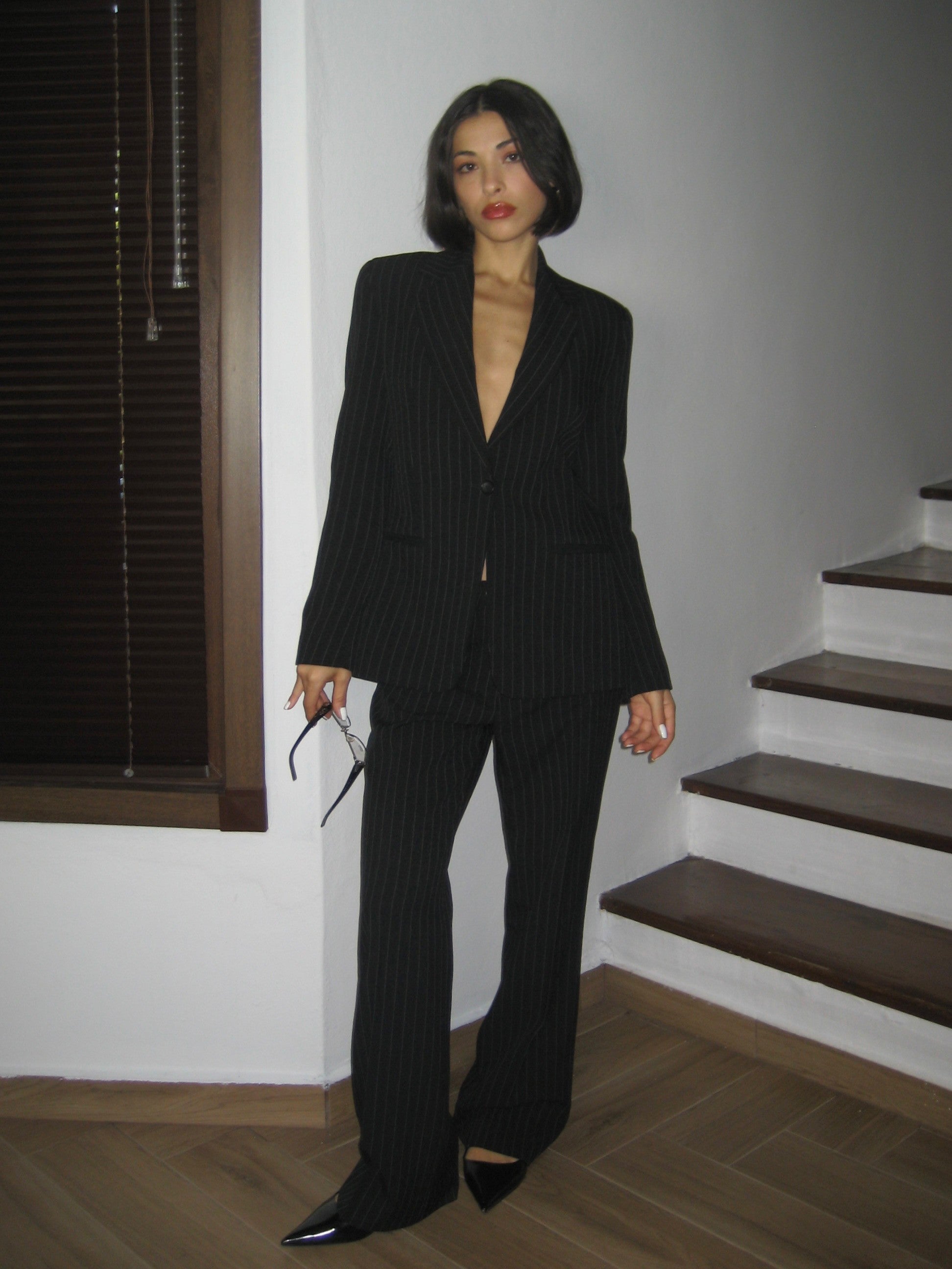 Striped Suit